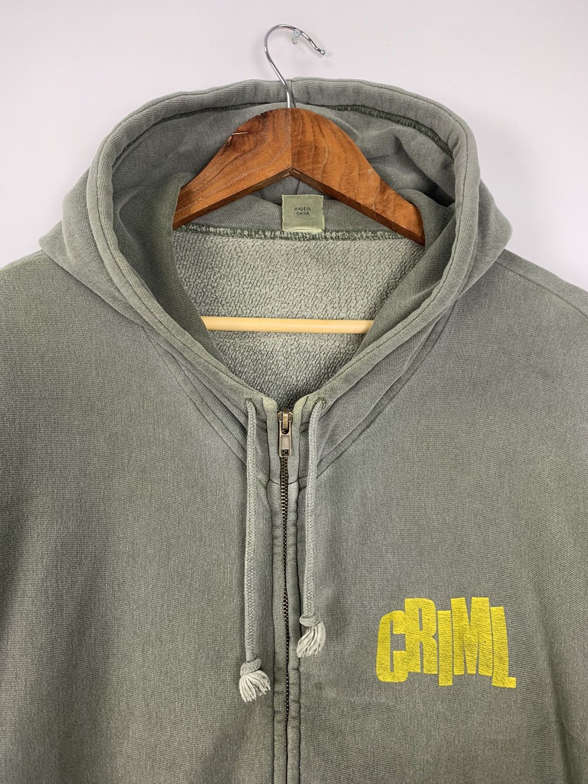 Japanese Brand × Vintage Vintage Lock Heaven zipper hoodie Size US L / EU 52-54 / 3 - 5 Thumbnail