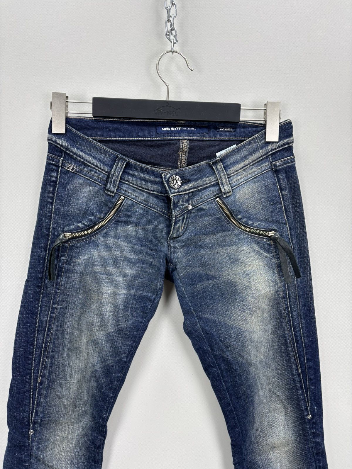 Miss Sixty Womens jeans Y2k Miss Sixty Size 27 Color Blue Size 24" / US 00 / IT 34 - 3 Thumbnail