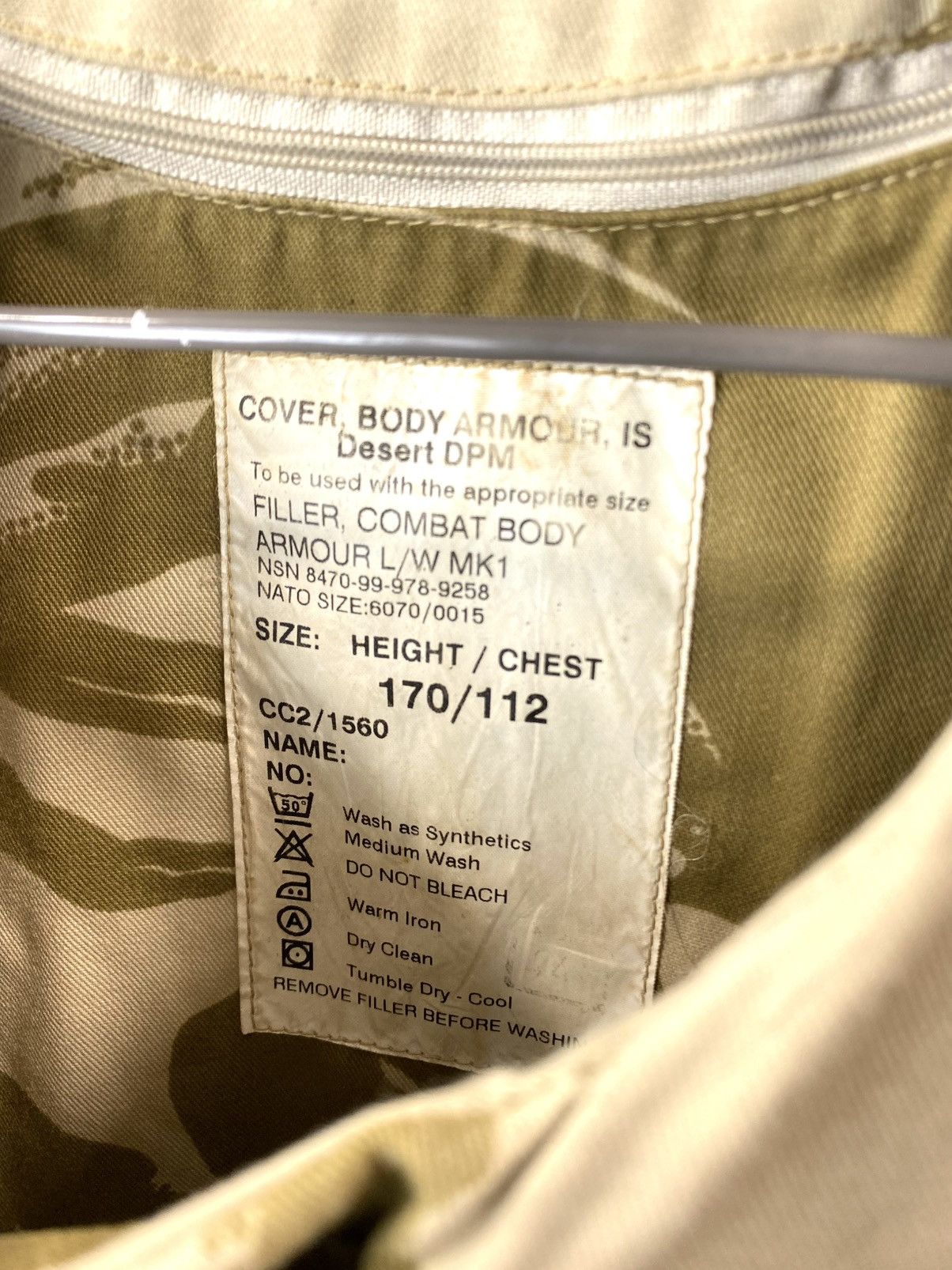 Vintage 💥Rare! Vintage Camouflage Avant Gard Military Vest Size US M / EU 48-50 / 2 - 9 Thumbnail