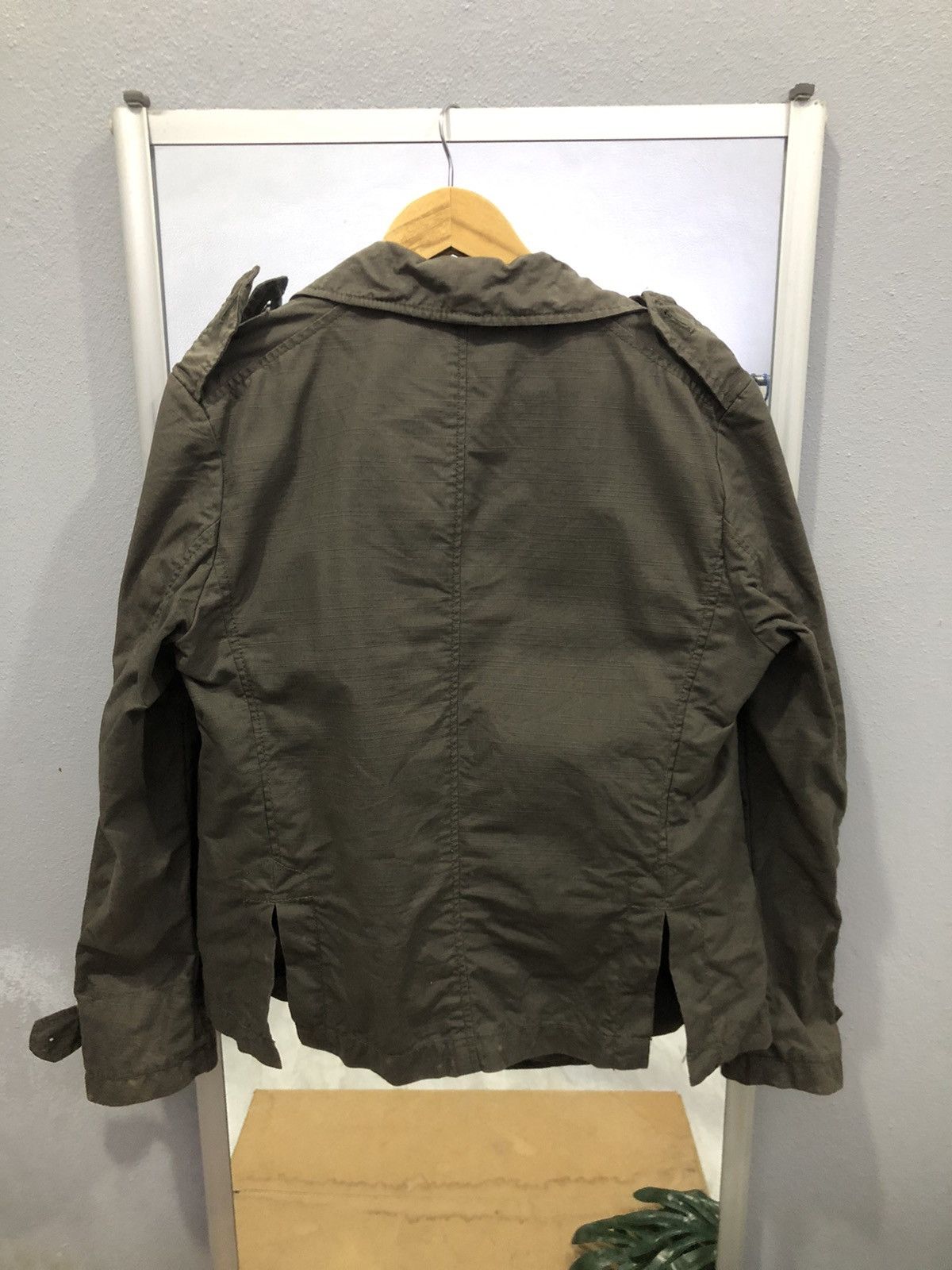 Designer × PPFM Vintage PPFM Military-Style Jacket (No Button) Size US M / EU 48-50 / 2 - 12 Thumbnail