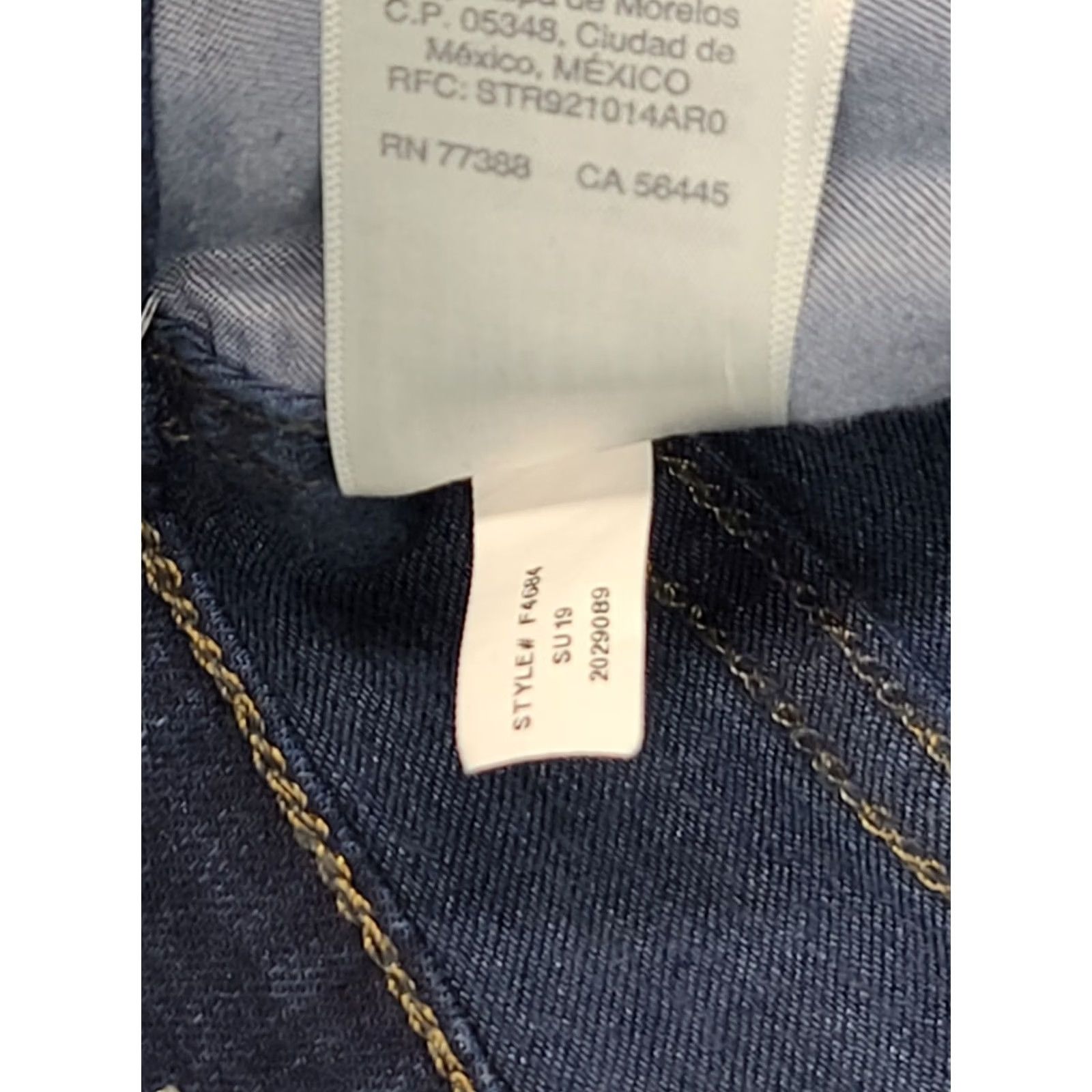 Madewell Madewell Jeans Women’s Size 32×29 High Rise Skinny Stretch Distressed Denim 5-Pocket Blue Slim Regular Womens Size 24" / US 00 / IT 34 - 5 Thumbnail