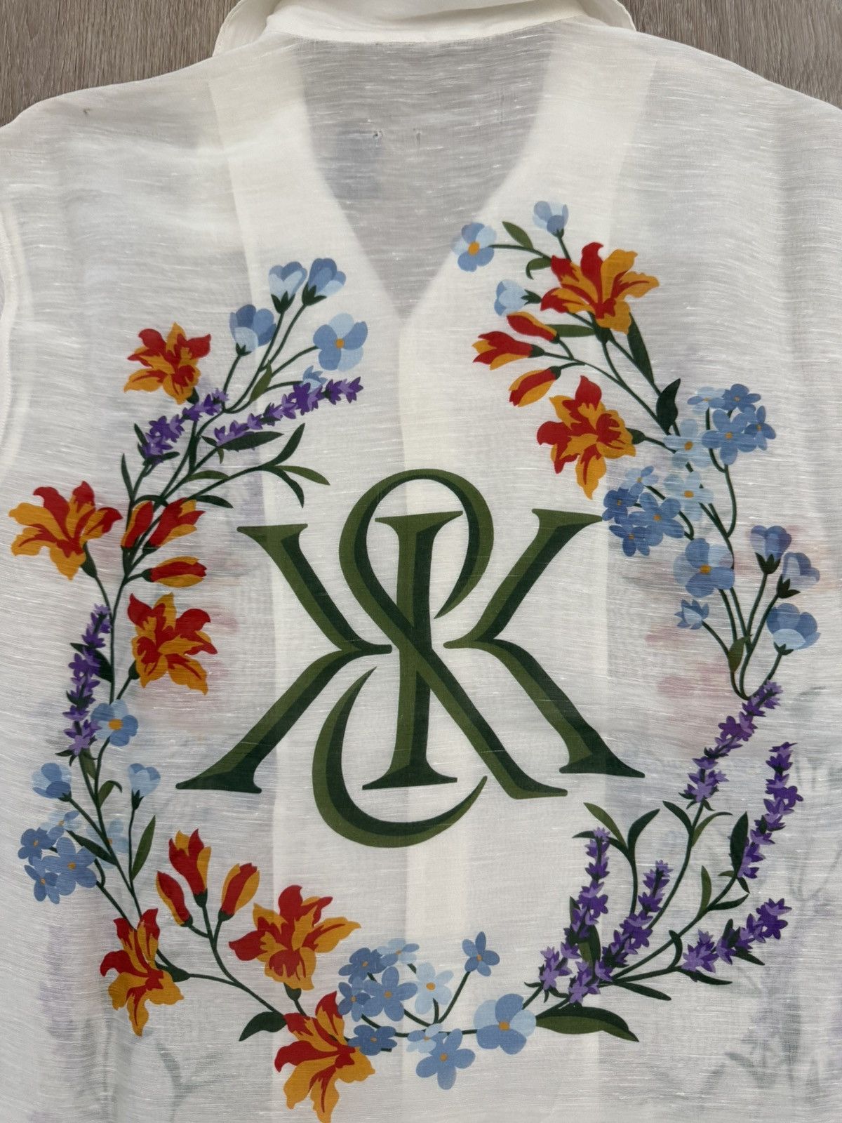 Kith Kith Thompson Floral Camp Collar Silk Short Sleeve Shirt Size US S / EU 44-46 / 1 - 6 Thumbnail