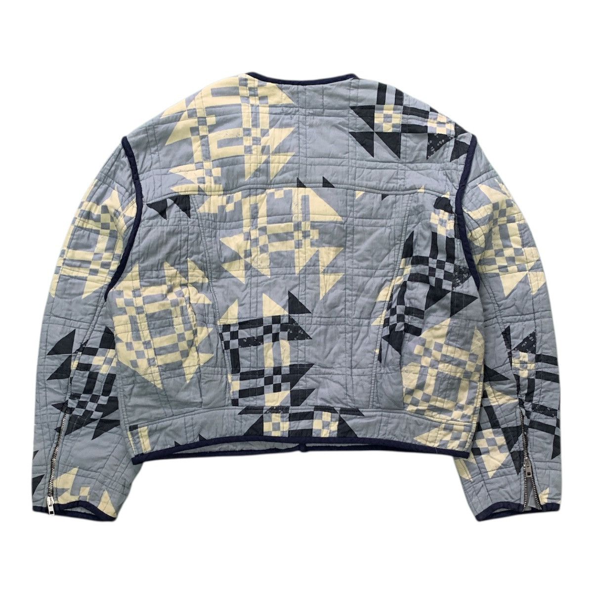 Isabel Marant ISABEL MARANT BLUE LAZEL ORIGAMI QUILTED JACKET Size M / US 6-8 / IT 42-44 - 2 Thumbnail
