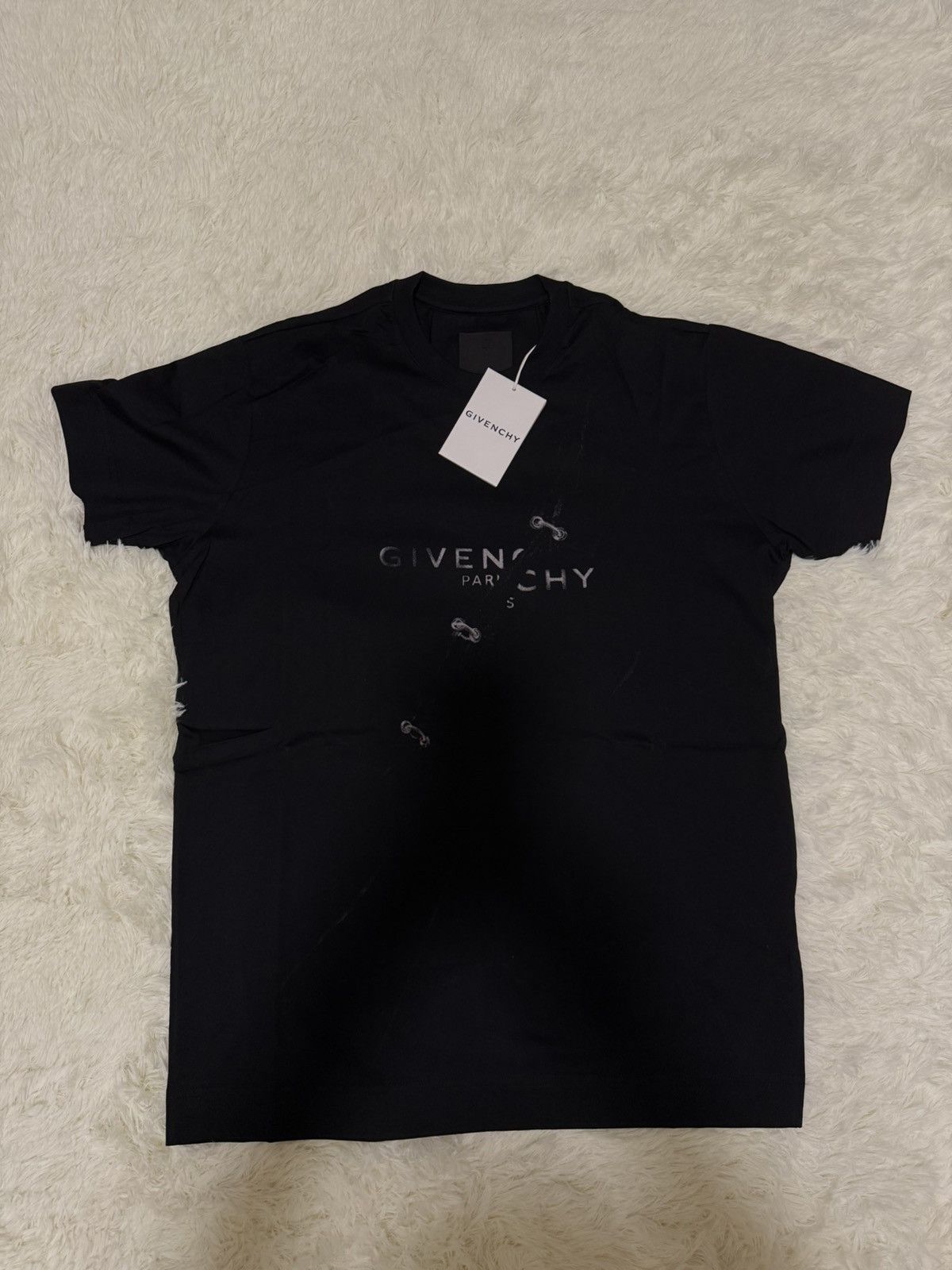 Givenchy Givenchy black t shirt Size US XXS / EU 40 - 2 Thumbnail