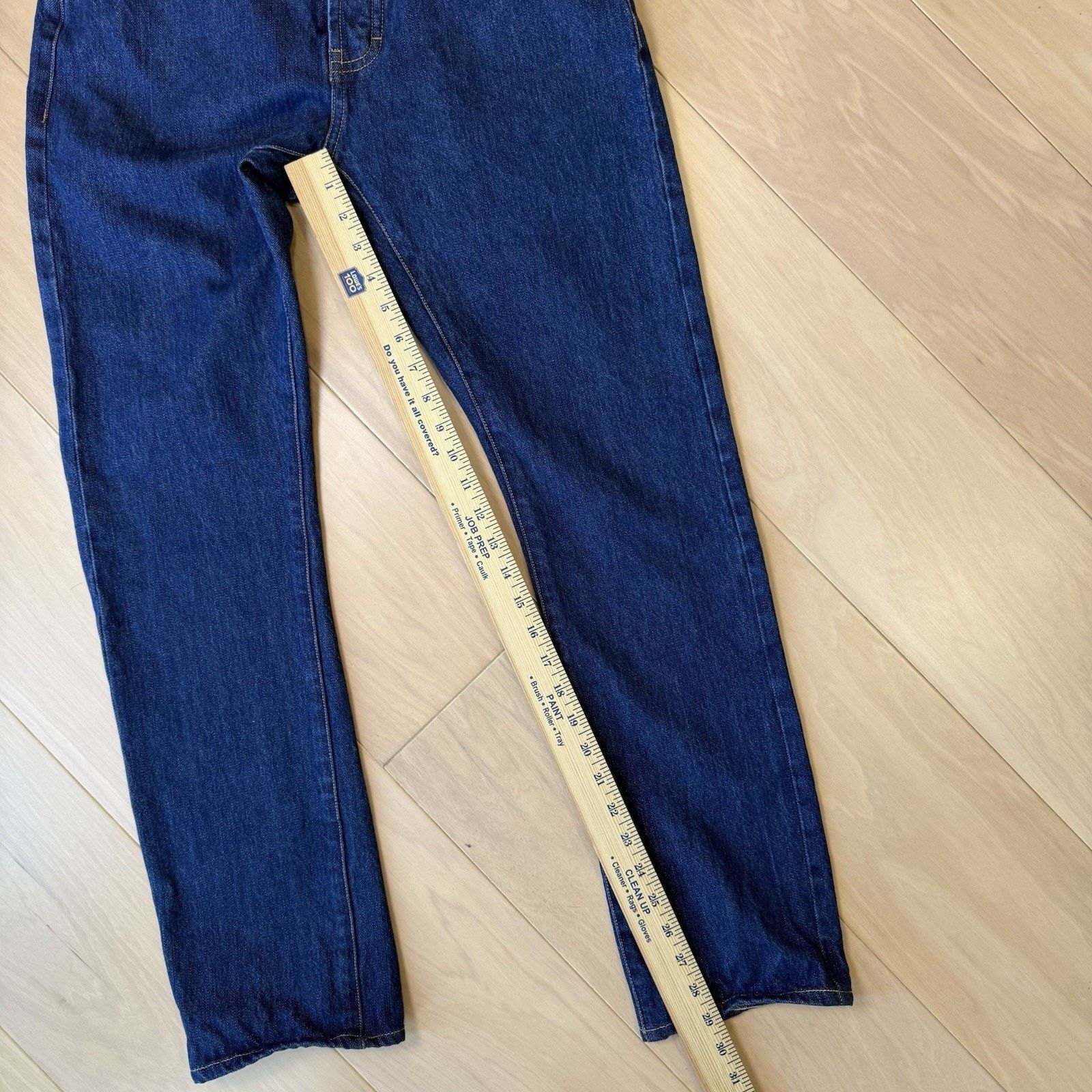 Taylor Stitch Taylor Stitch Selvedge Jeans 30 Blue Dark Wash Slim Straight Size US 30 / EU 46 - 7 Thumbnail