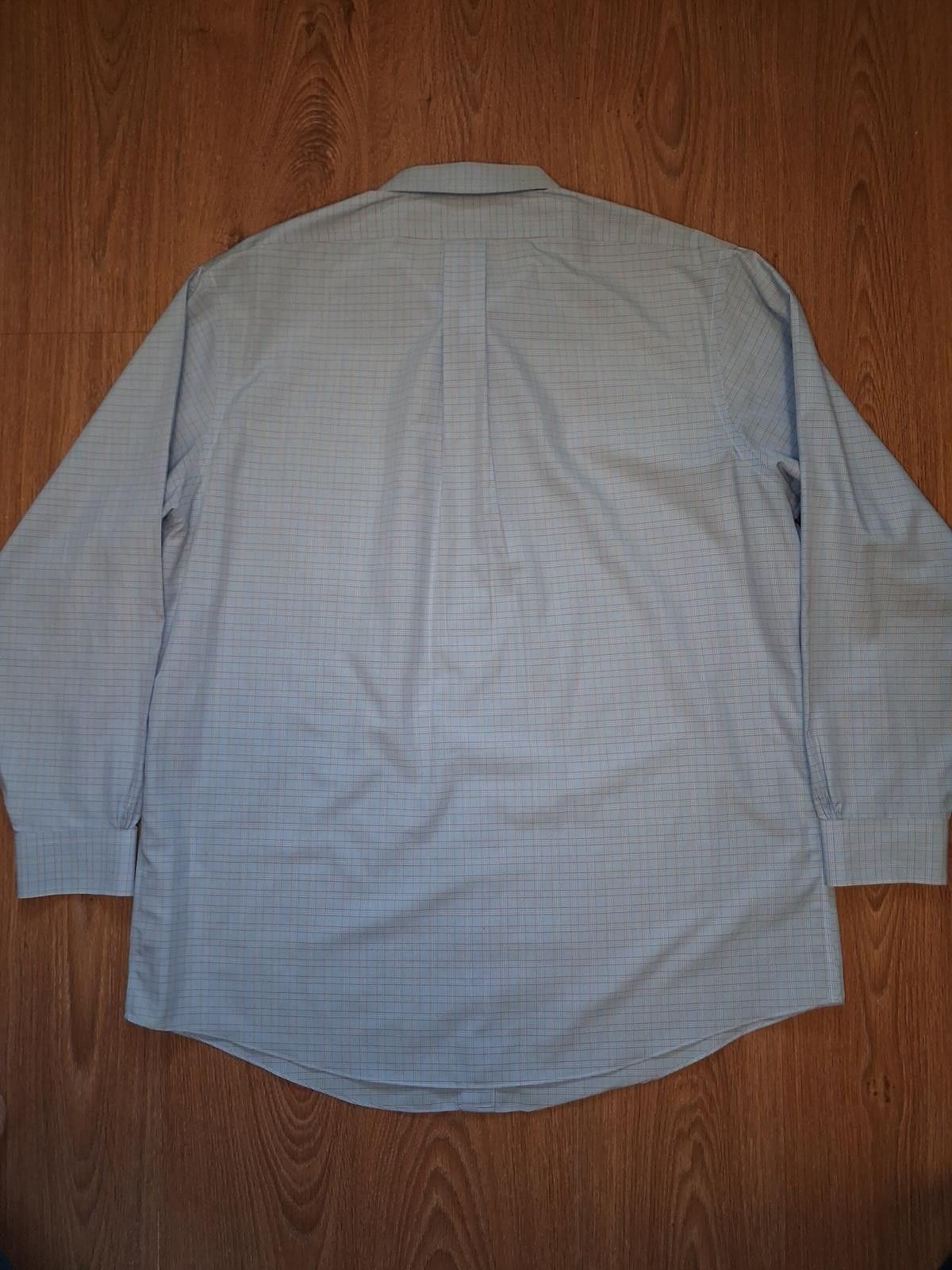 Brooks Brothers Brooks Brothers Dress Shirt 17.5-34 XL Blue Plaid Supima Size US XL / EU 56 / 4 - 6 Thumbnail