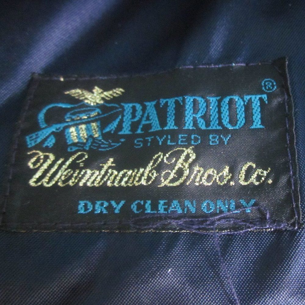 Vintage American Craftsmen Patriot Cropped Military Blazer Womens Si Size L / US 10 / IT 46 - 4 Thumbnail