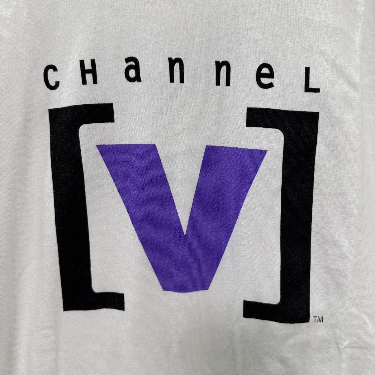 Vintage Vintage Channel V Tee Size US L / EU 52-54 / 3 - 3 Thumbnail