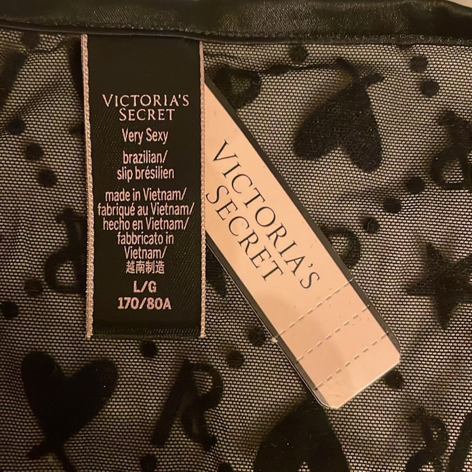 Victoria's Secret Victorias Secret Panties Very Sexy Brazilian Mesh Panty Size ONE SIZE - 7 Thumbnail