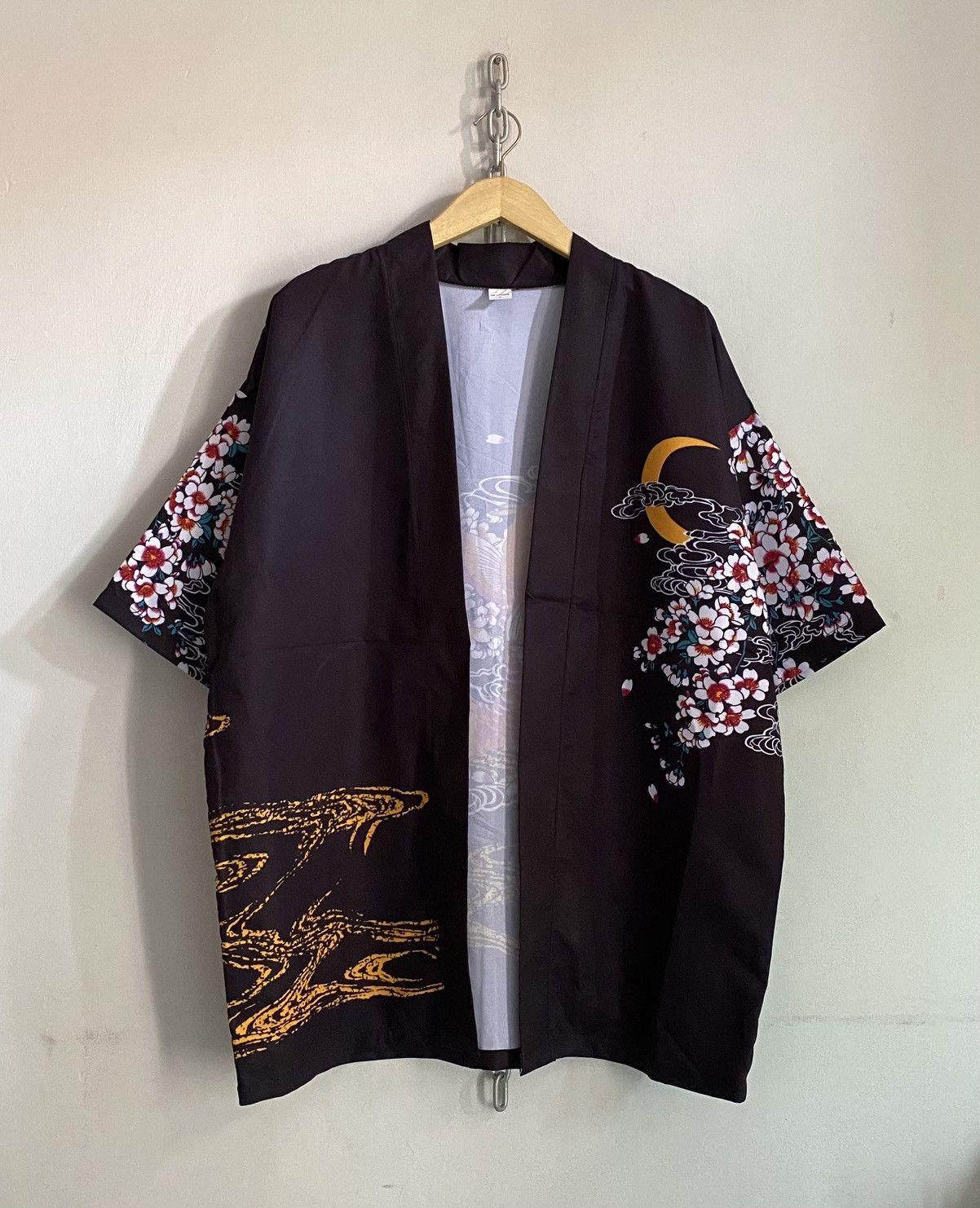 Japanese Brand Koi Fish Sukajan Japanese Kimono Size US XL / EU 56 / 4 - 2 Thumbnail