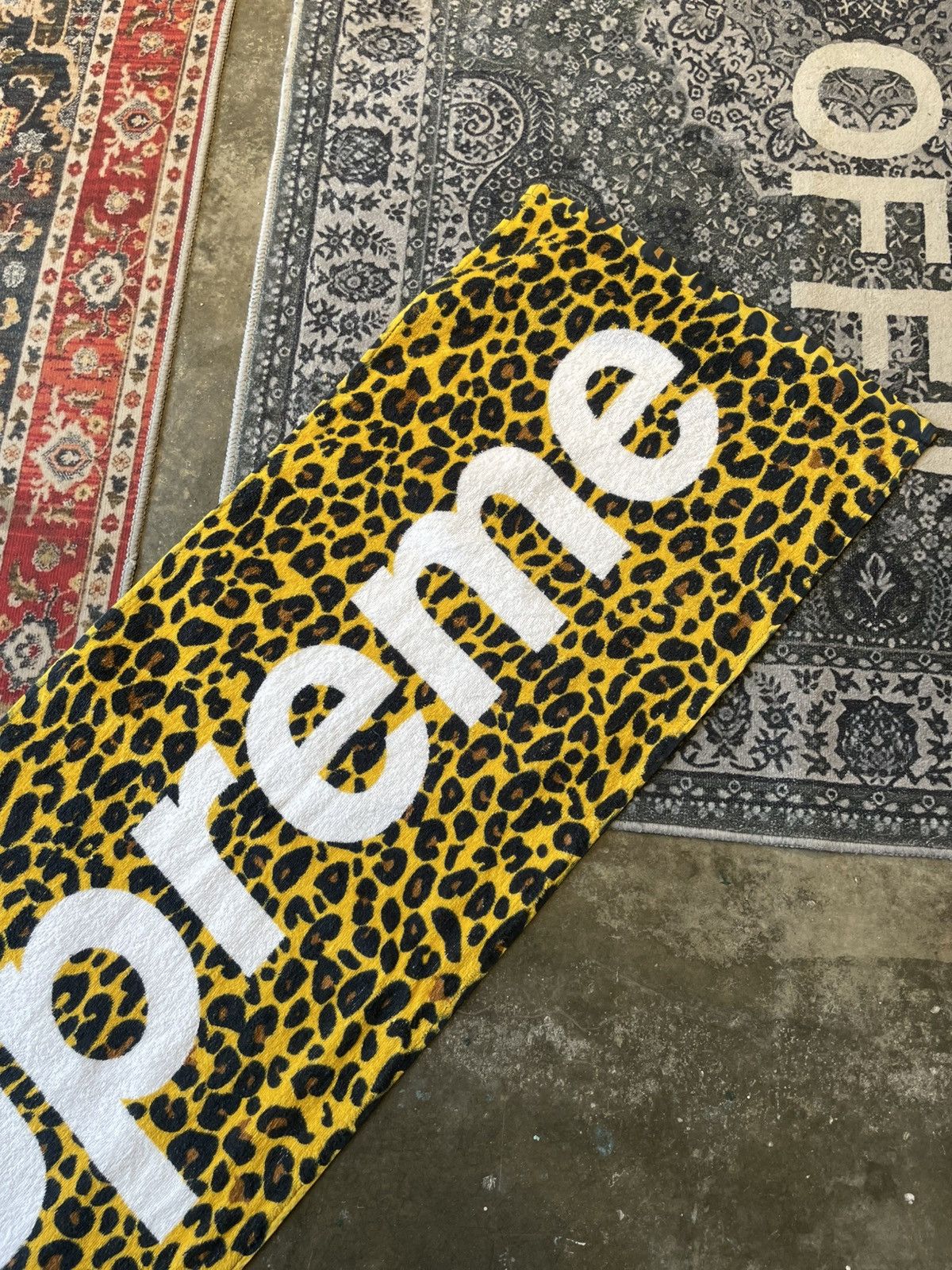 Supreme SUPREME LEOPARD TOWEL Size ONE SIZE - 6 Thumbnail
