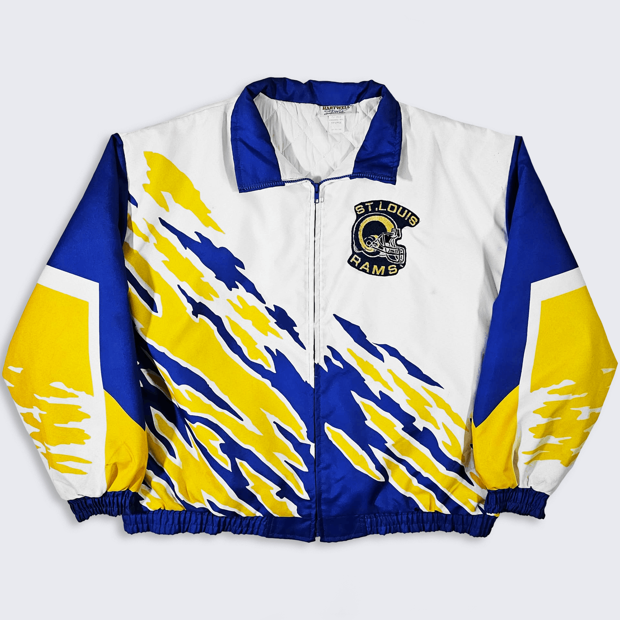 NFL St Louis Rams Vintage 90s Splash Jacket Size US XXL / EU 58 / 5 - 1 Thumbnail