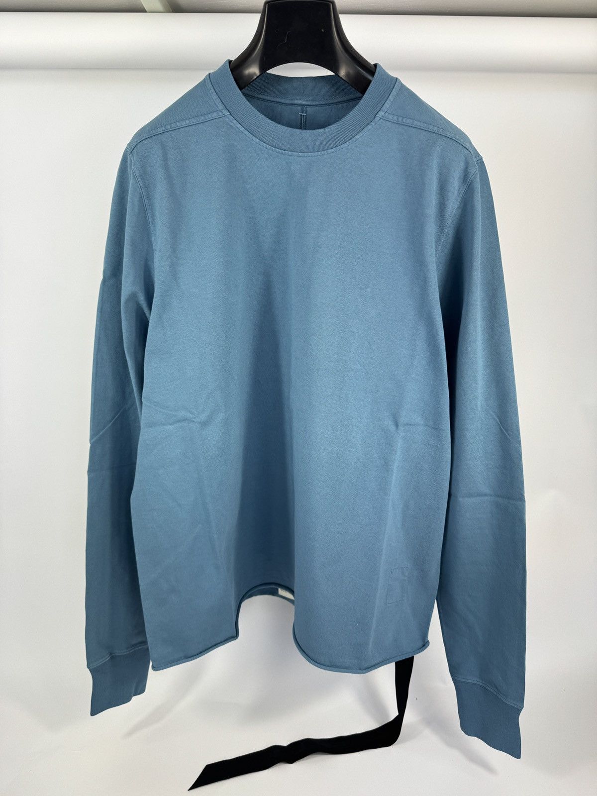 Rick Owens CREWNECK THOOTHPASTE LONG SLEEVE T-SHIRT Size US L / EU 52-54 / 3 - 1 Thumbnail