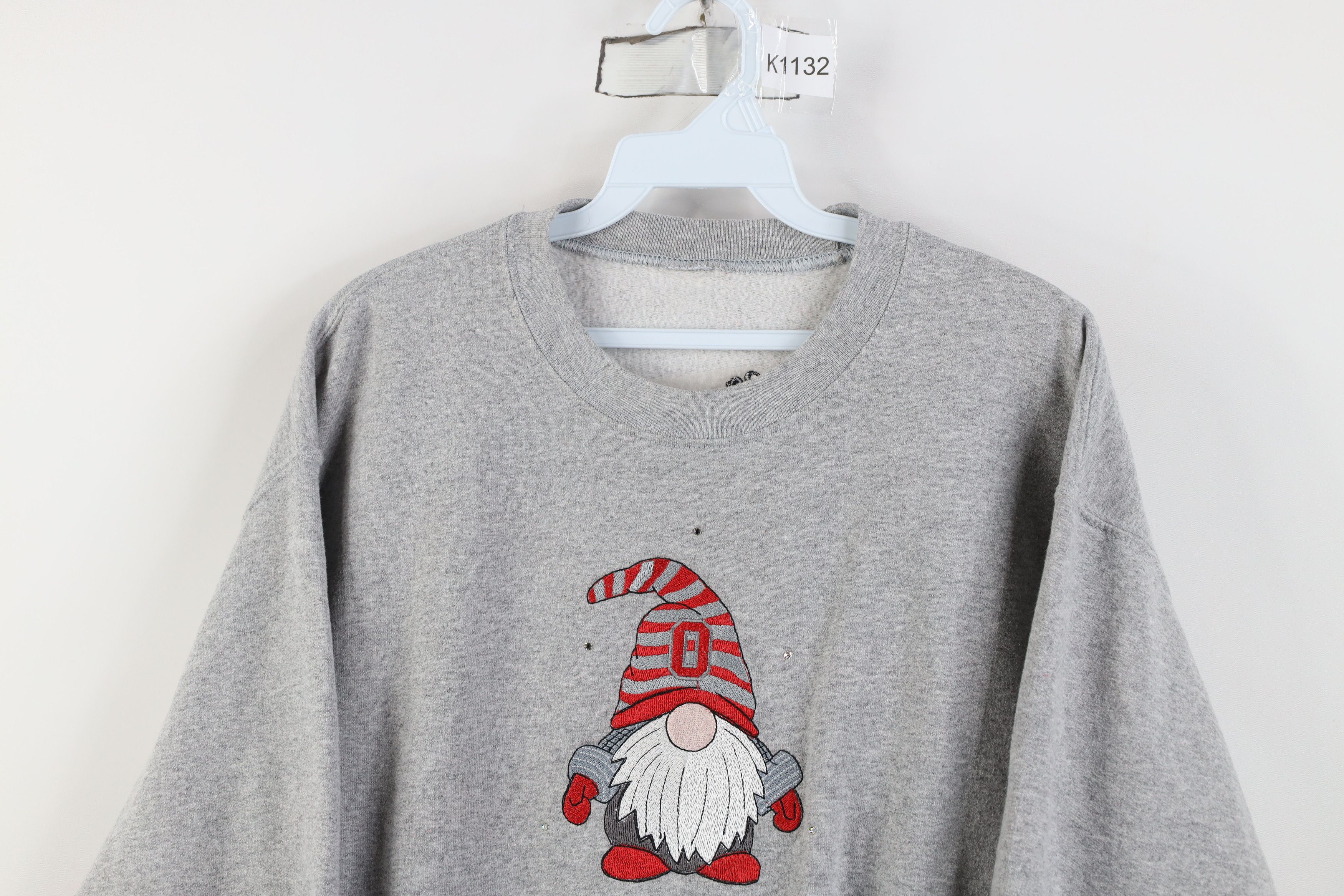 Vintage Vintage 90s Y2K Ohio State University Football Sweatshirt Size M / US 6-8 / IT 42-44 - 2 Thumbnail