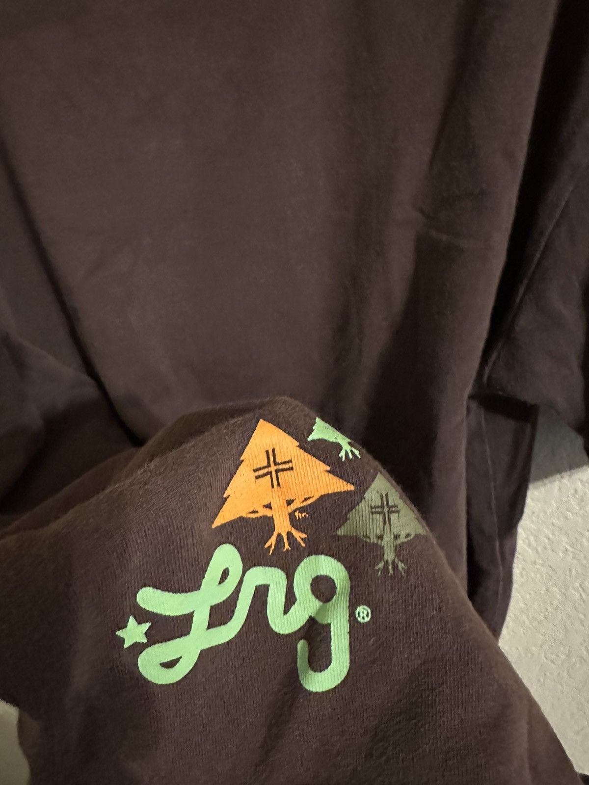 LRG Vintage y2k LRG embroidered logo brown tshirt XXL Size US XXL / EU 58 / 5 - 4 Thumbnail