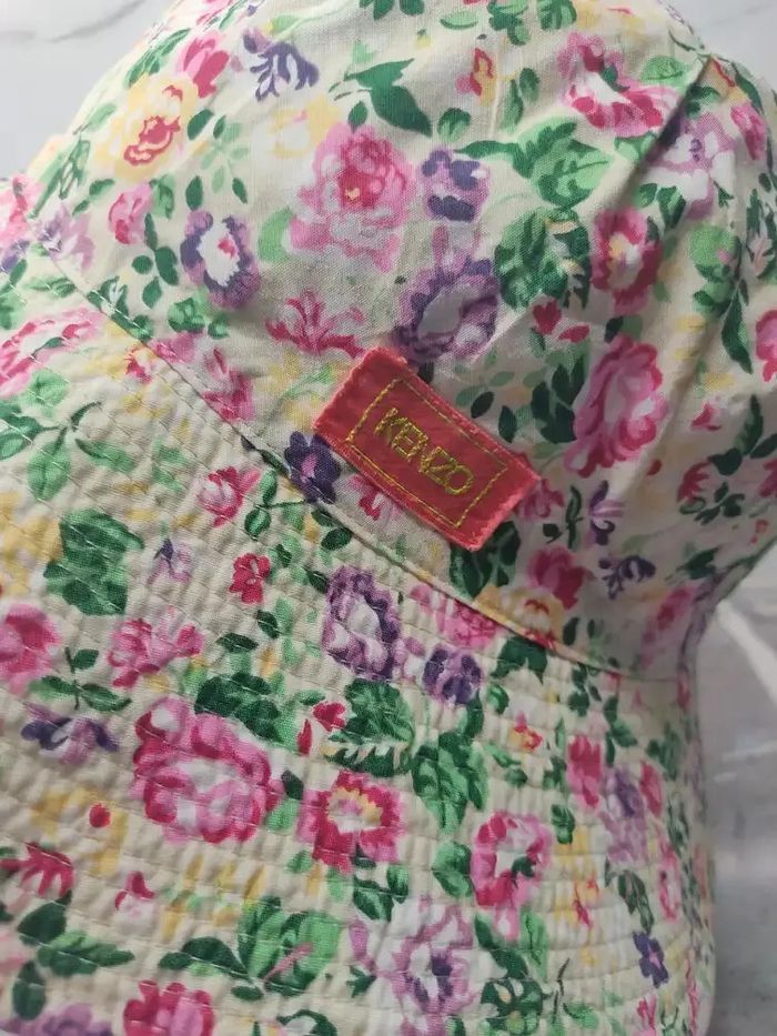 Kenzo × Vintage Vintage Kenzo Reversible Bucket Hat Size ONE SIZE - 3 Thumbnail