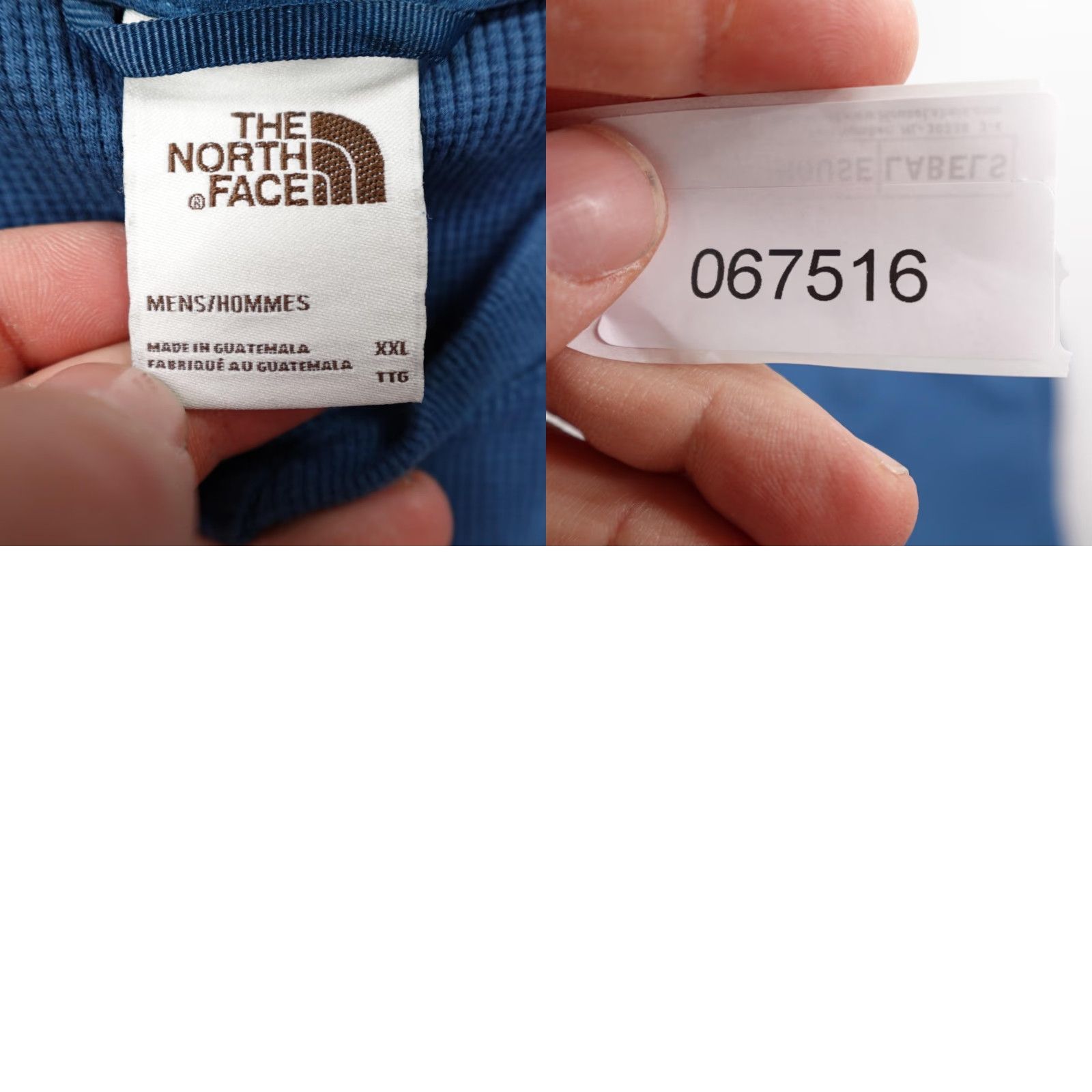 The North Face North Face Shirt Mens 2XL Blue Waffle Knit Thermal Henley Long Sleeve Outdoors Size US XXL / EU 58 / 5 - 8 Thumbnail