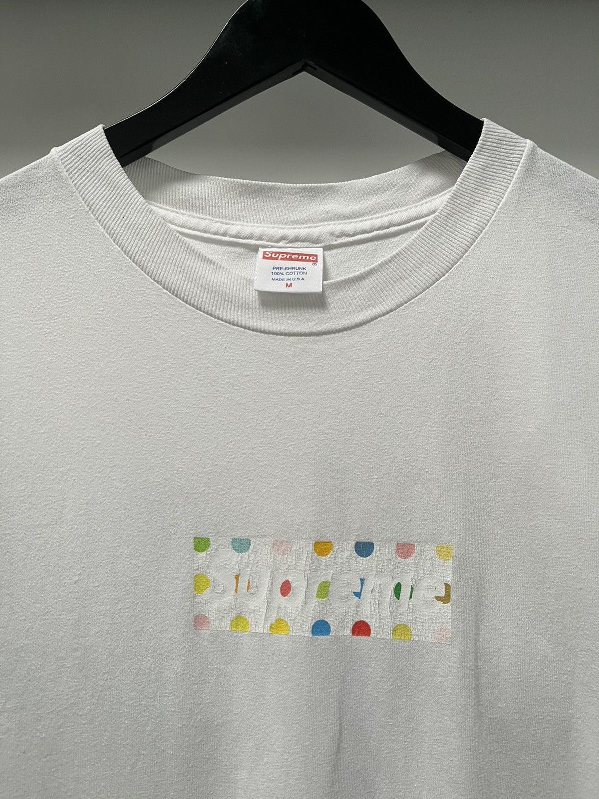 Supreme 2008 SUPREME DAMNIEN HIRST BOX LOGO TEE Size US M / EU 48-50 / 2 - 1 Thumbnail