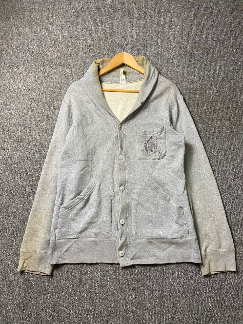 Beams Plus × Loopwheeler Vintage Loopwheeler Beams+ Shawl Collar Jacket (181) Size US L / EU 52-54 / 3 - 1 Thumbnail
