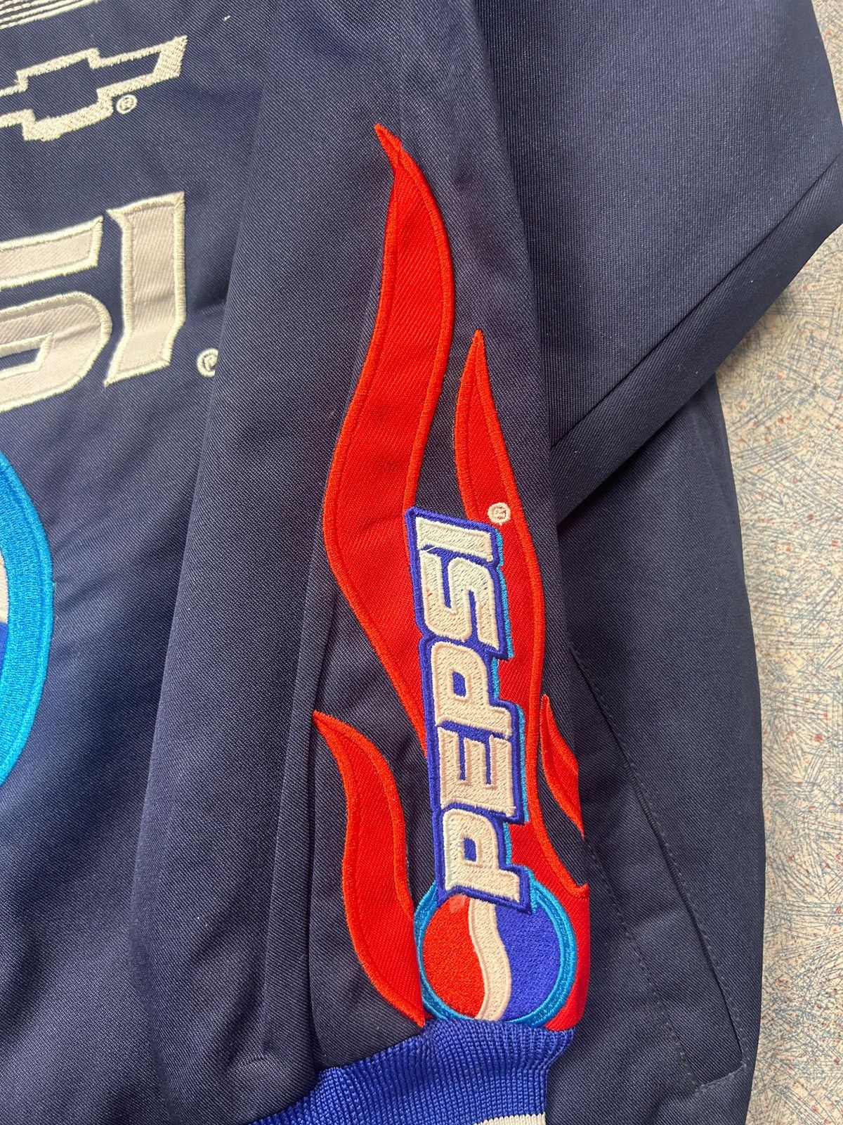NASCAR Vintage Pepsi NASCAR Racing Jacket Y2K Size US L / EU 52-54 / 3 - 5 Thumbnail