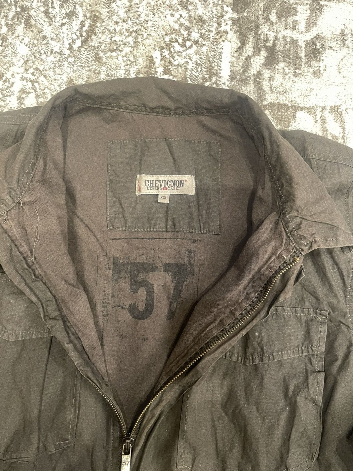 Chevignon × Japanese Brand Checignon shirt jacket Size US XXL / EU 58 / 5 - 4 Thumbnail