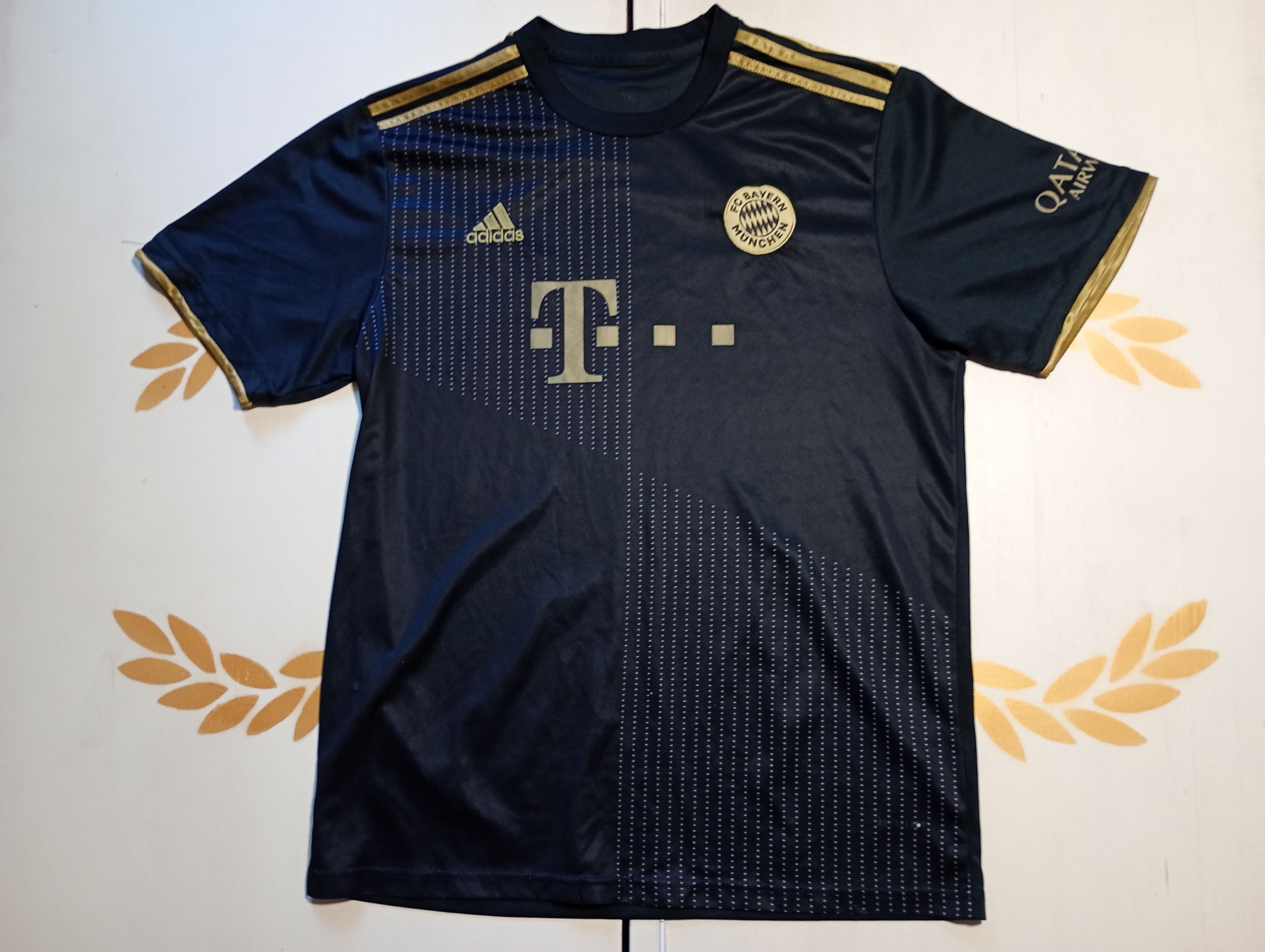 Adidas Adidas Bayern Munich Away Jersey #7 Gnabry 2021-2022 Size US XXL / EU 58 / 5 - 2 Thumbnail