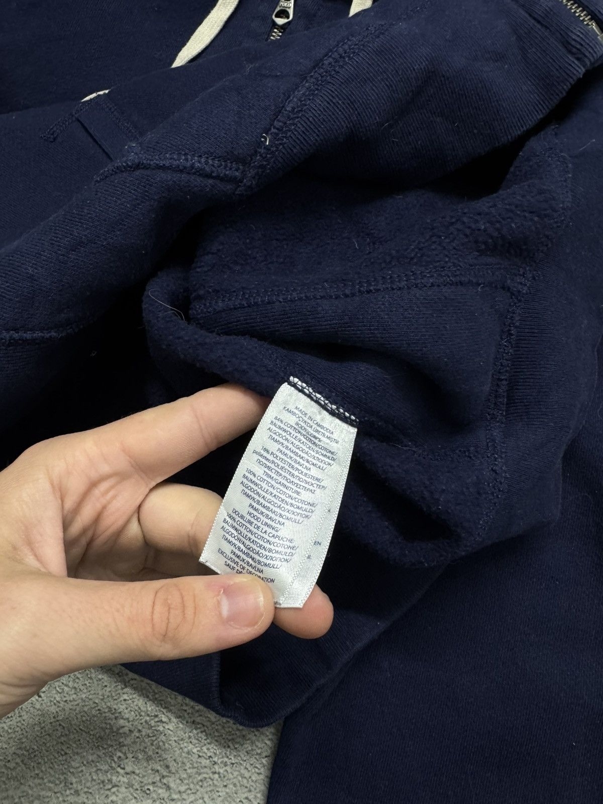 Polo Ralph Lauren Vintage Y2k Polo By Ralph Lauren Zip Hoodie 90’s Size US XL / EU 56 / 4 - 9 Thumbnail