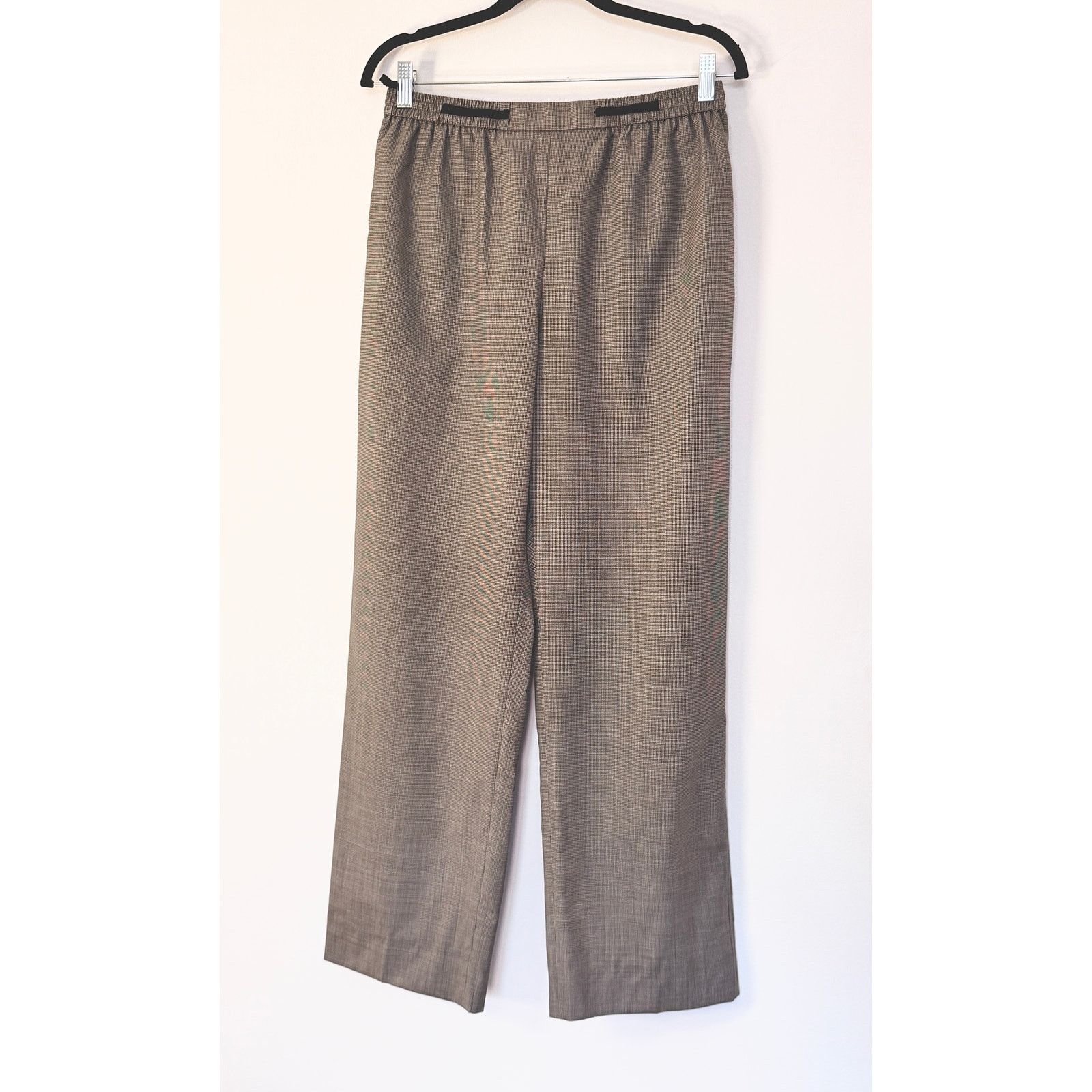 Celine Celine Women's Gray Wool-Silk Blend Straight Pants Size 30" / US 8 / IT 44 - 1 Thumbnail