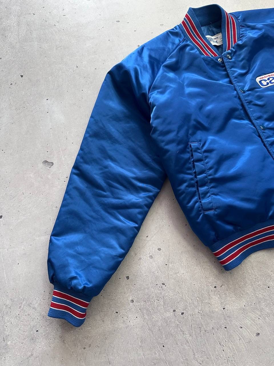 Chalk Line Vintage Washington Capitals Bomber Jacket Chalk Line NHL USA Size US XL / EU 56 / 4 - 14 Thumbnail