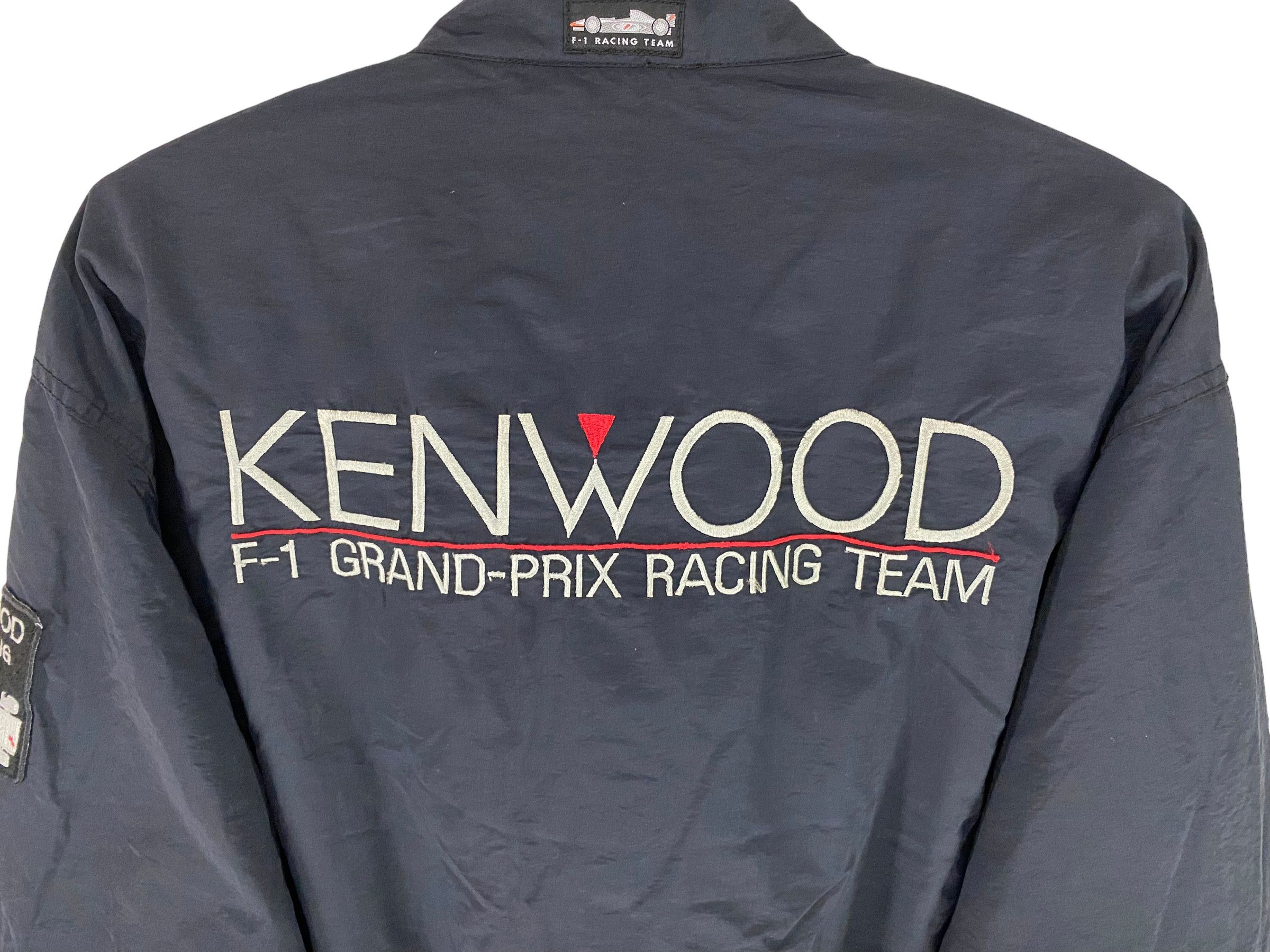 Vintage Vtg 90s Kenwood F1 grand prix racing team bomber jacket Size US M / EU 48-50 / 2 - 8 Thumbnail