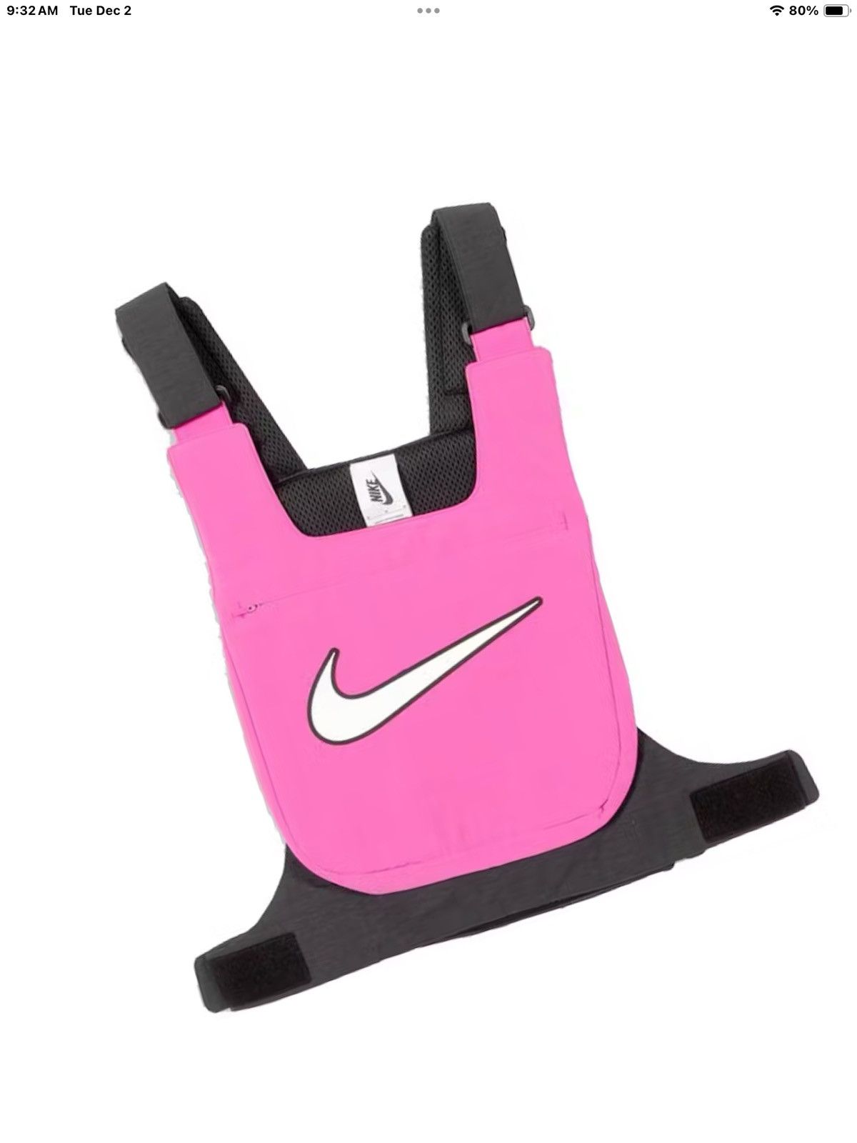 Ambush Design × Nike Nike ambush crop top sportswear Yooo pink black activewear Size L / US 10 / IT 46 - 1 Thumbnail