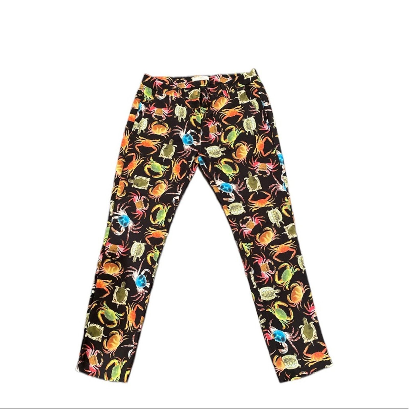 Versace Versace Collection Crabs print trousers SZ40 Size 28" / US 6 / IT 42 - 8 Thumbnail