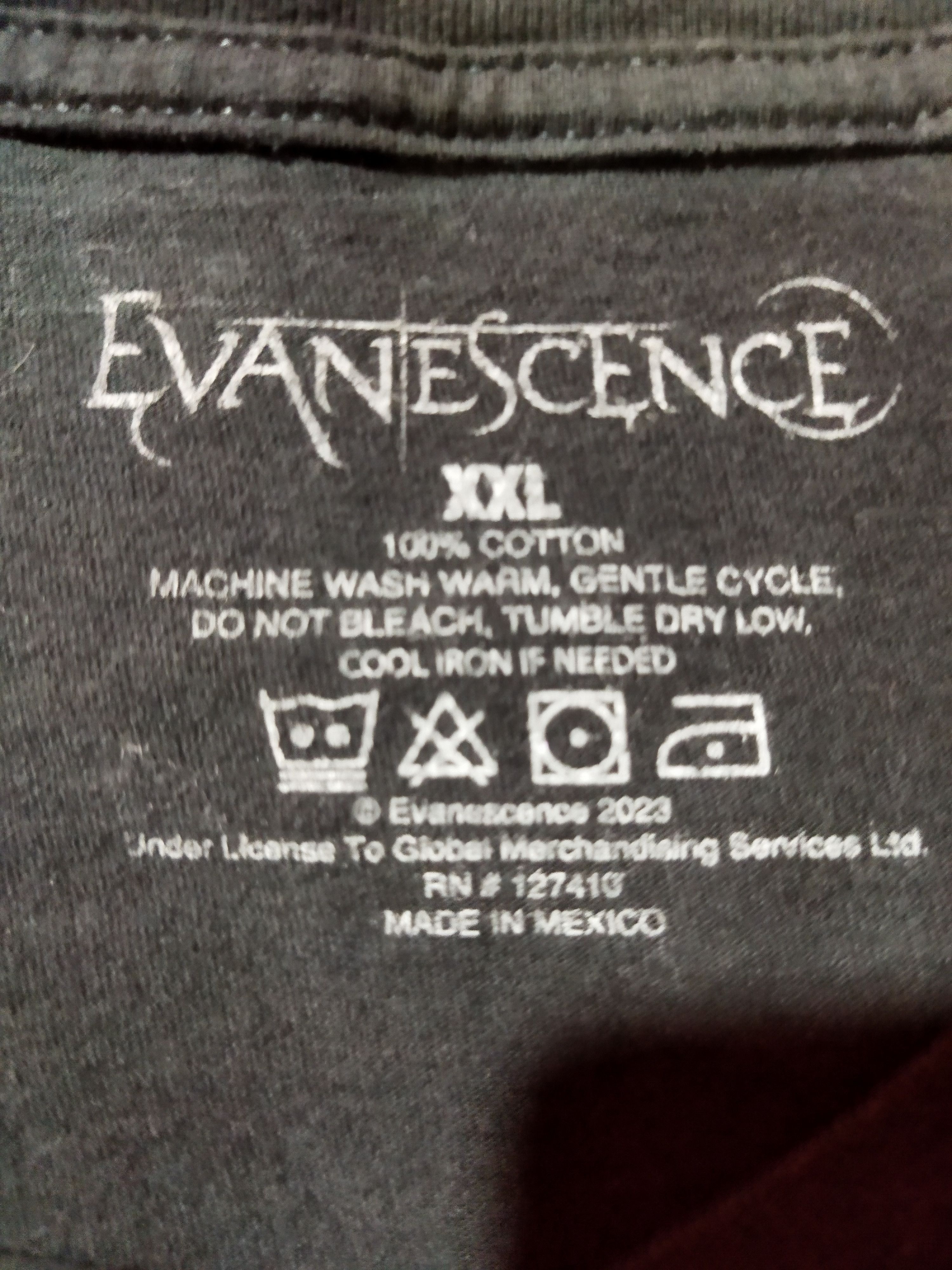 Band Tees Evanescence Tee Size US XL / EU 56 / 4 - 3 Thumbnail