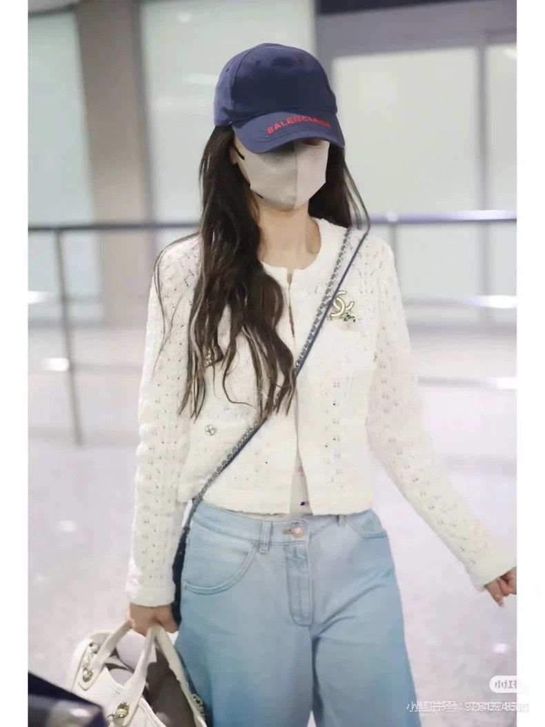 Chanel Chanel 24p three-dimensional camellia braided long-sleeved Size XXS / US 00 / IT 34 - 4 Thumbnail