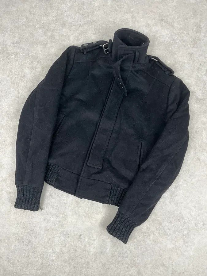 Vintage Takeshy Kurosawa Black Wool Minimalist Japanese Jacket Size US S / EU 44-46 / 1 - 5 Thumbnail