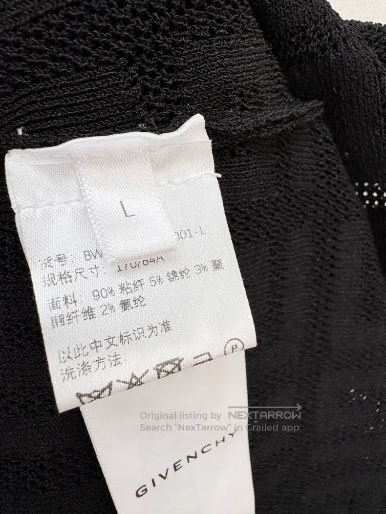 Givenchy Givenchy Black Knitted Sweater Size US L / EU 52-54 / 3 - 4 Thumbnail