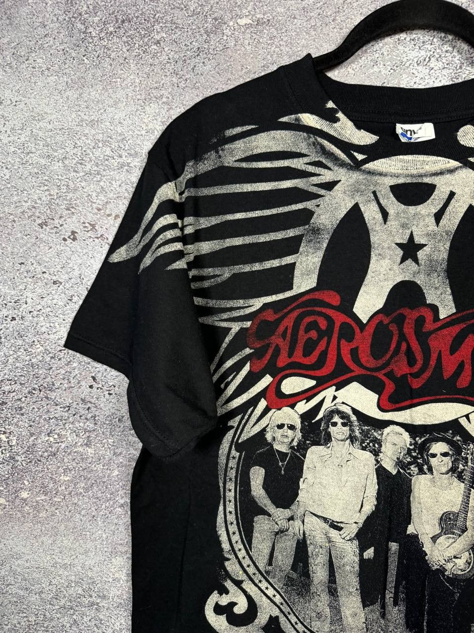 Aerosmith AOP Aerosmith World Tour 2009 Concert T-Shirt Men's Alstyle Size US L / EU 52-54 / 3 - 5 Thumbnail