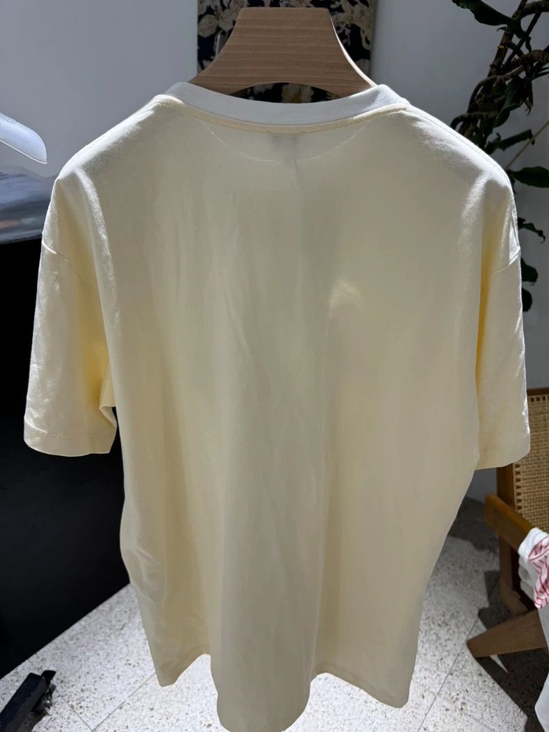 Loewe LOEWE Light yellow short sleeves Size S / US 4 / IT 40 - 2 Thumbnail