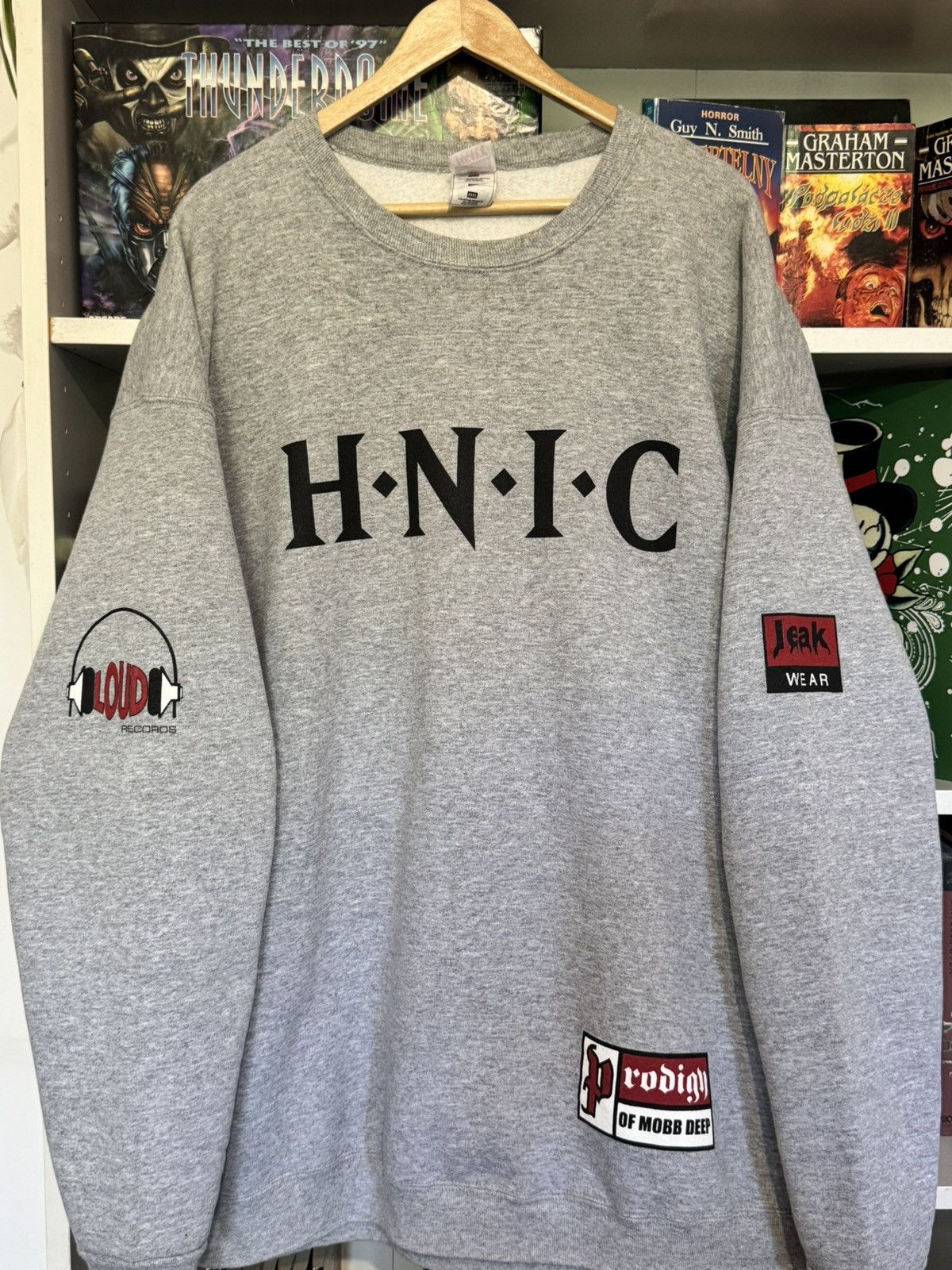 Rap Tees Vintage 2000 Mobb Deep Prodigy H.N.I.C Rap Band Sweatshirt Size US XXL / EU 58 / 5 - 9 Thumbnail