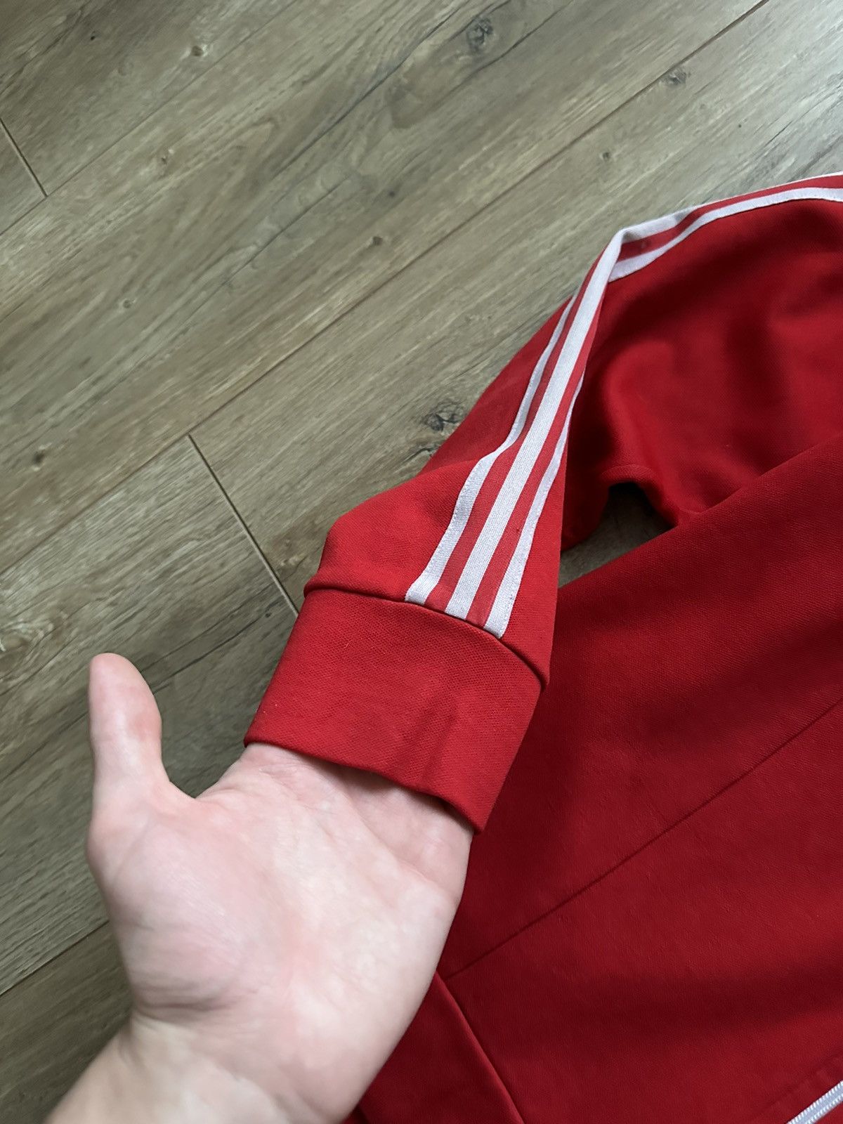 Adidas × Vintage Vintage Adidas Made in Hong Kong track jacket Size US M / EU 48-50 / 2 - 4 Thumbnail