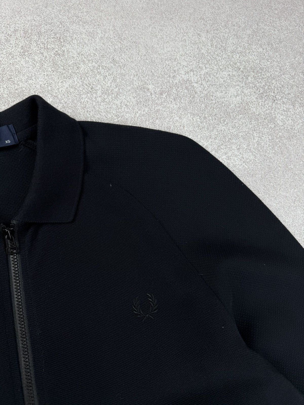 Fred Perry Fred Perry Men’s Zip-Up Long Sleeve Black Size Xs Size US XS / EU 42 / 0 - 6 Thumbnail