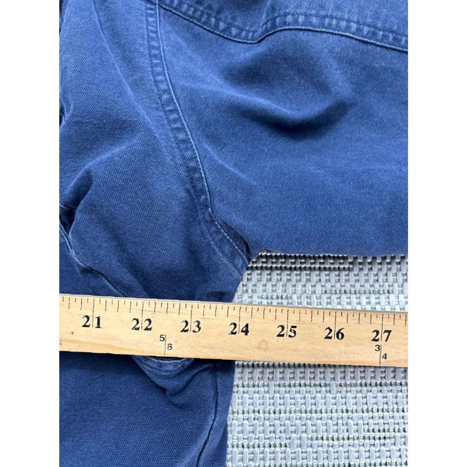 Abercrombie & Fitch VINTAGE Abercrombie & Fitch Chore Coat Mens M Blue Cotton Canvas Jacket Size US M / EU 48-50 / 2 - 6 Thumbnail