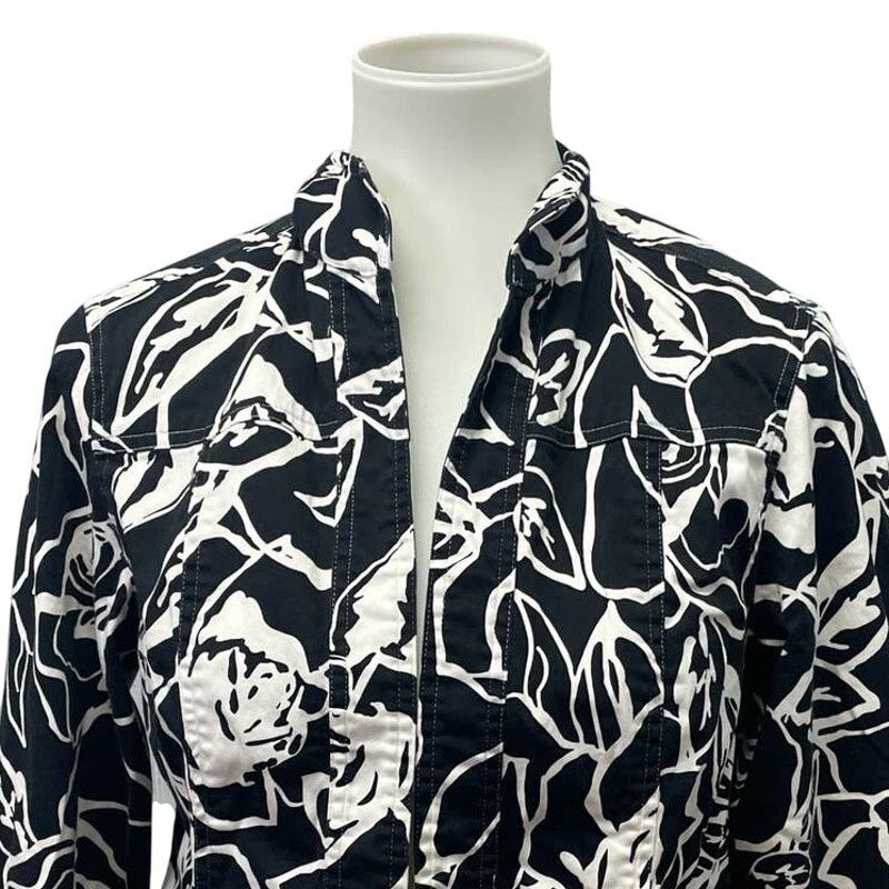 Coldwater Creek Coldwater Creek Petite Medium Long Sleeve Cotton Jacket Size M / US 6-8 / IT 42-44 - 2 Thumbnail