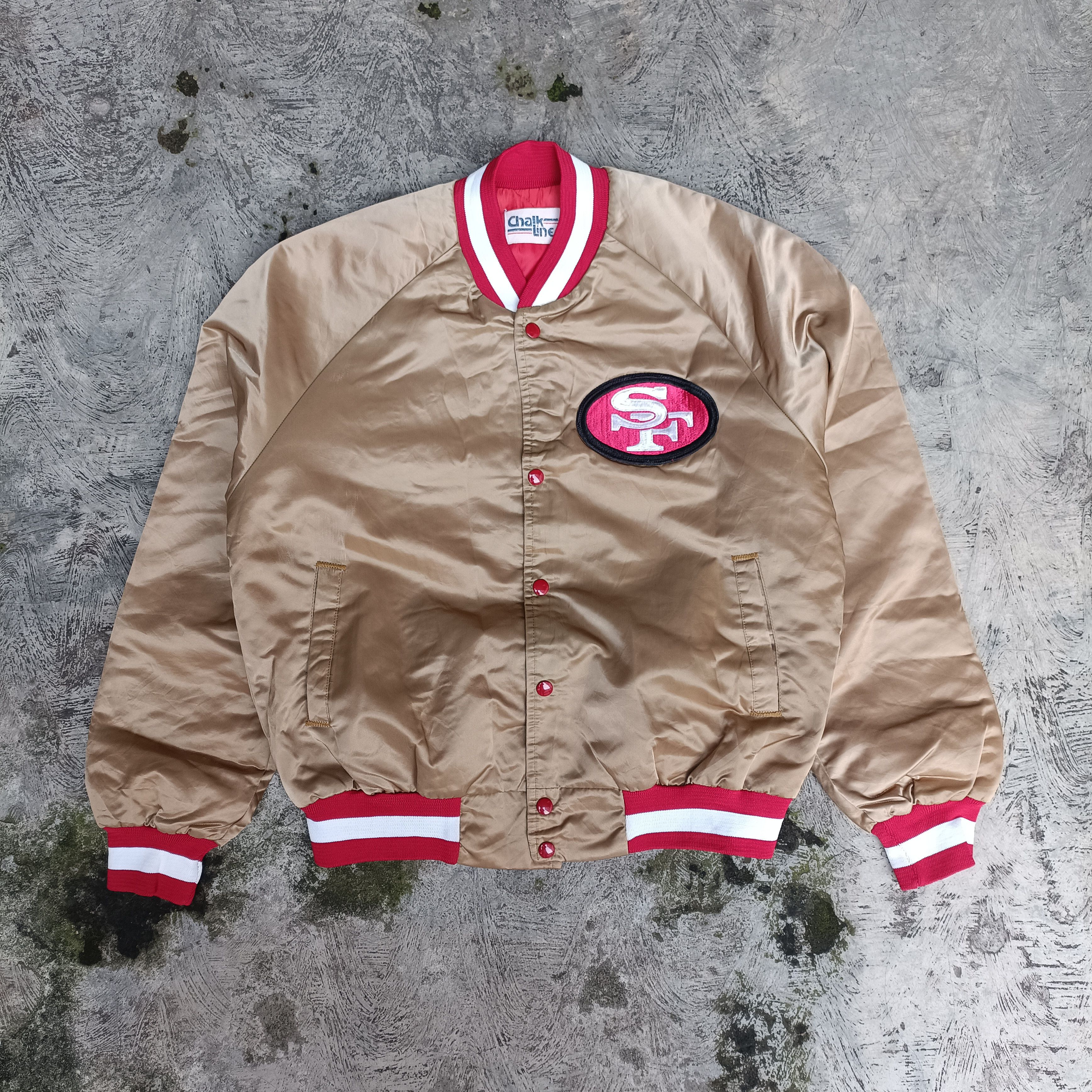 Chalk Line Vintage 1989 Forty Niners By Chalk line Jacket Satin Size US M / EU 48-50 / 2 - 2 Thumbnail
