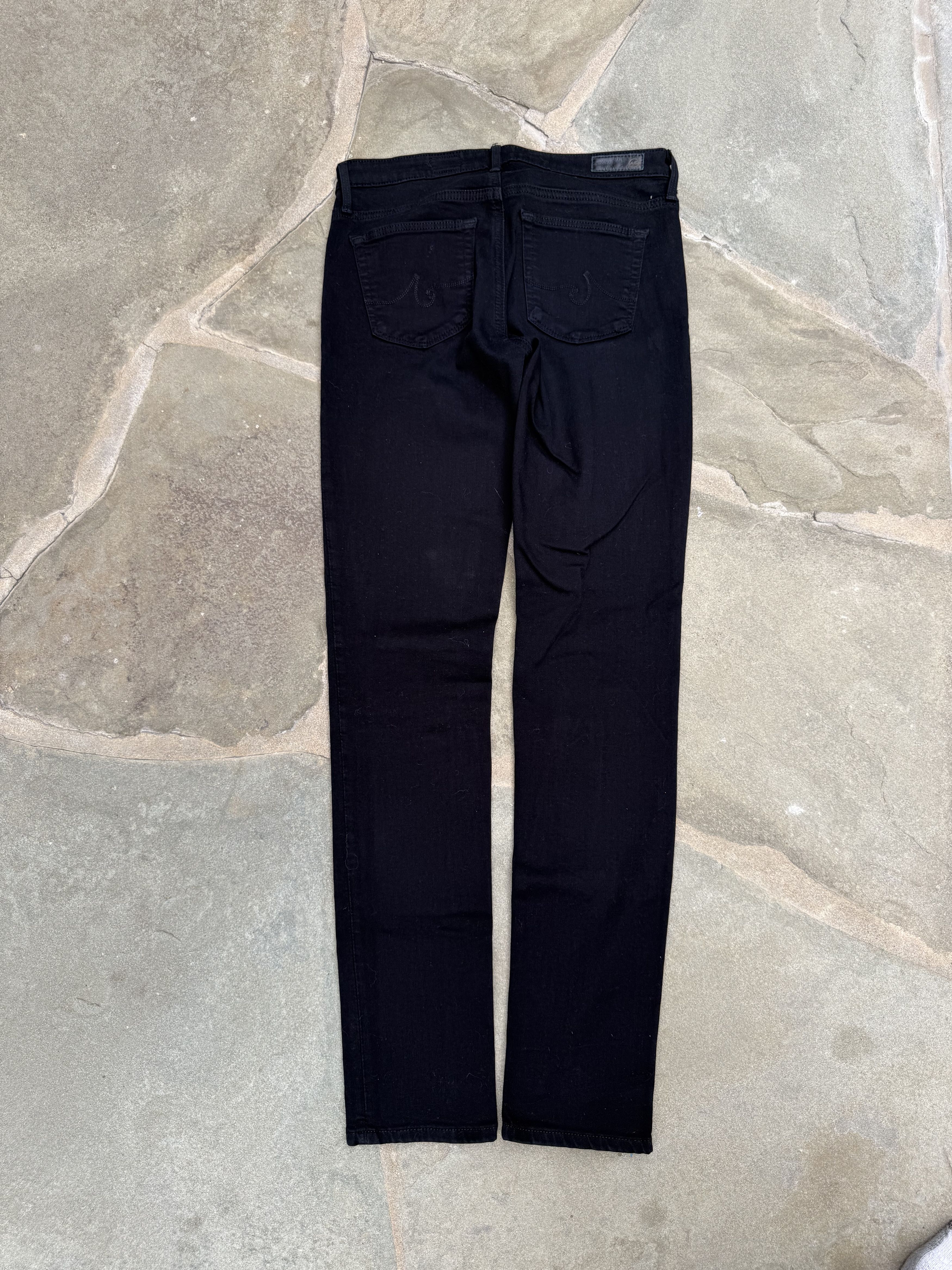 AG Adriano Goldschmied Vintage AG Cigarette Leg Jeans Size 25" / US 0 / IT 36 - 2 Thumbnail