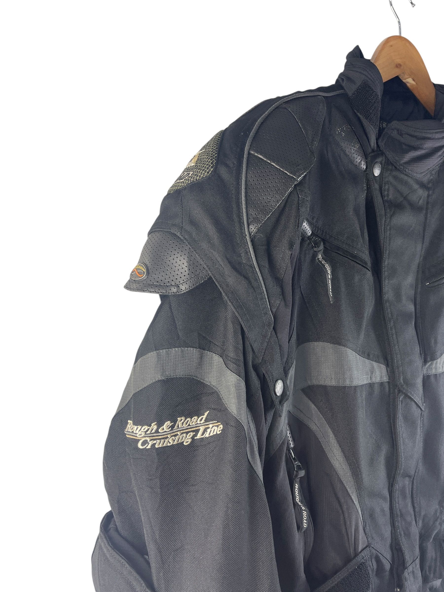 Japanese Brand Vintage Rough & Road Armortex Motorcycle Touring Jacket Y2K Size US L / EU 52-54 / 3 - 8 Thumbnail