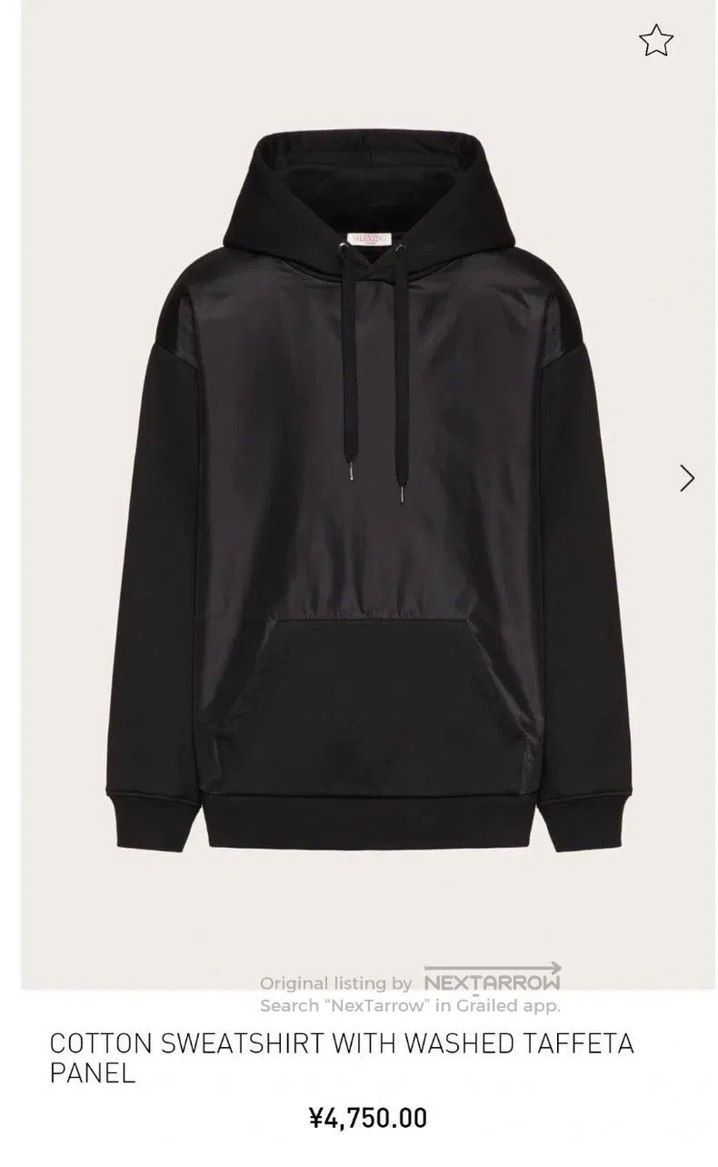 Valentino Valentino Men's black hoodie Size US M / EU 48-50 / 2 - 7 Thumbnail