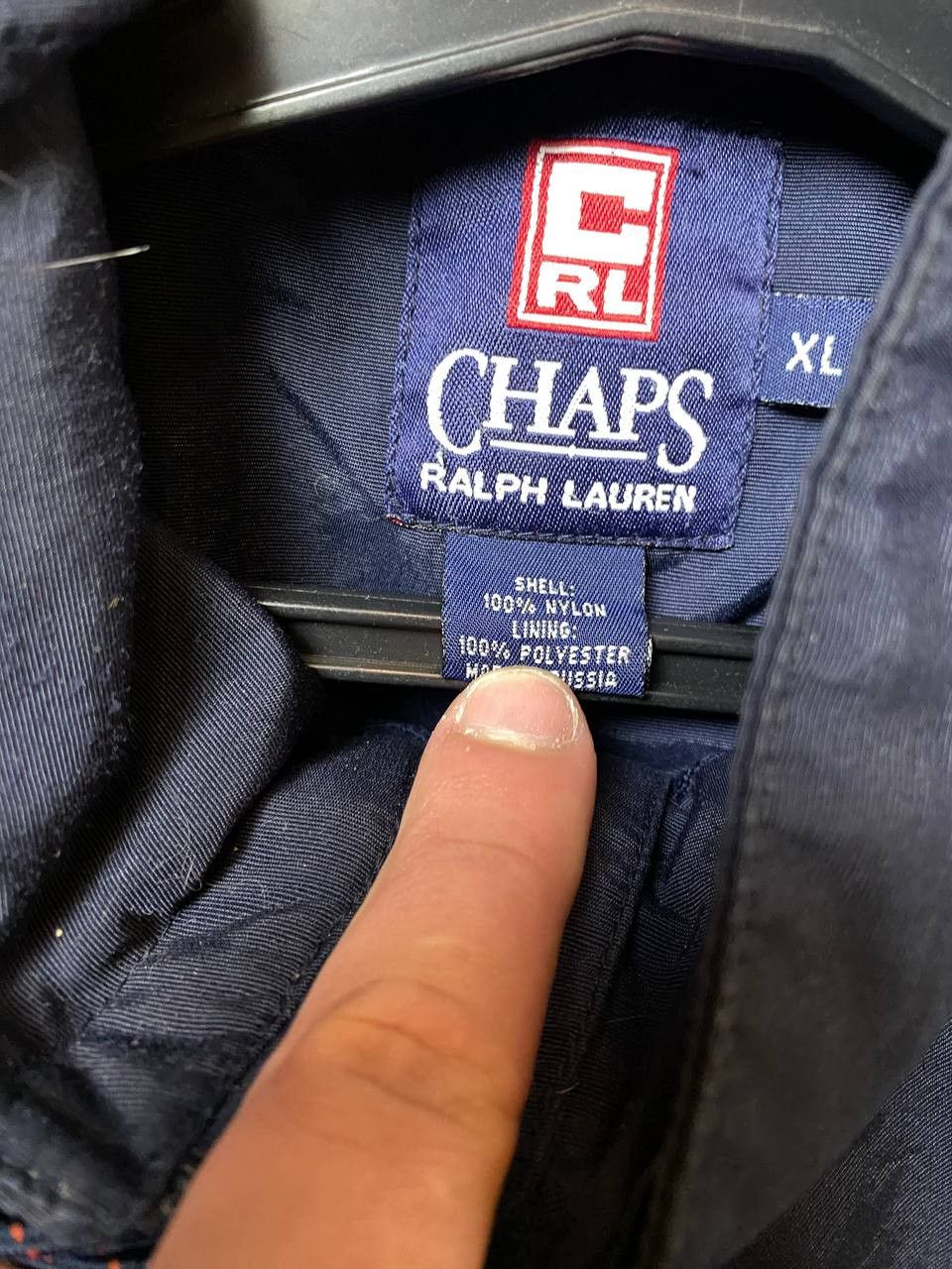 Chaps Ralph Lauren × Polo Ralph Lauren Polo Ralph Lauren Vintage Light Jacket Size US XL / EU 56 / 4 - 2 Thumbnail