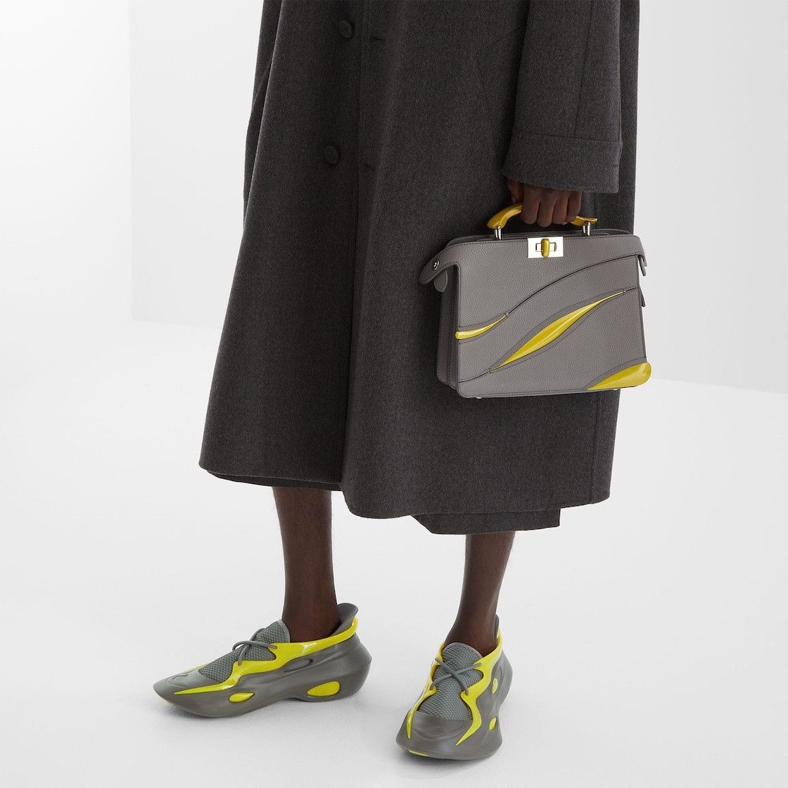 Fendi o1s1wg110925 Sneakers in Grey Size US 8 / EU 41 - 6 Thumbnail