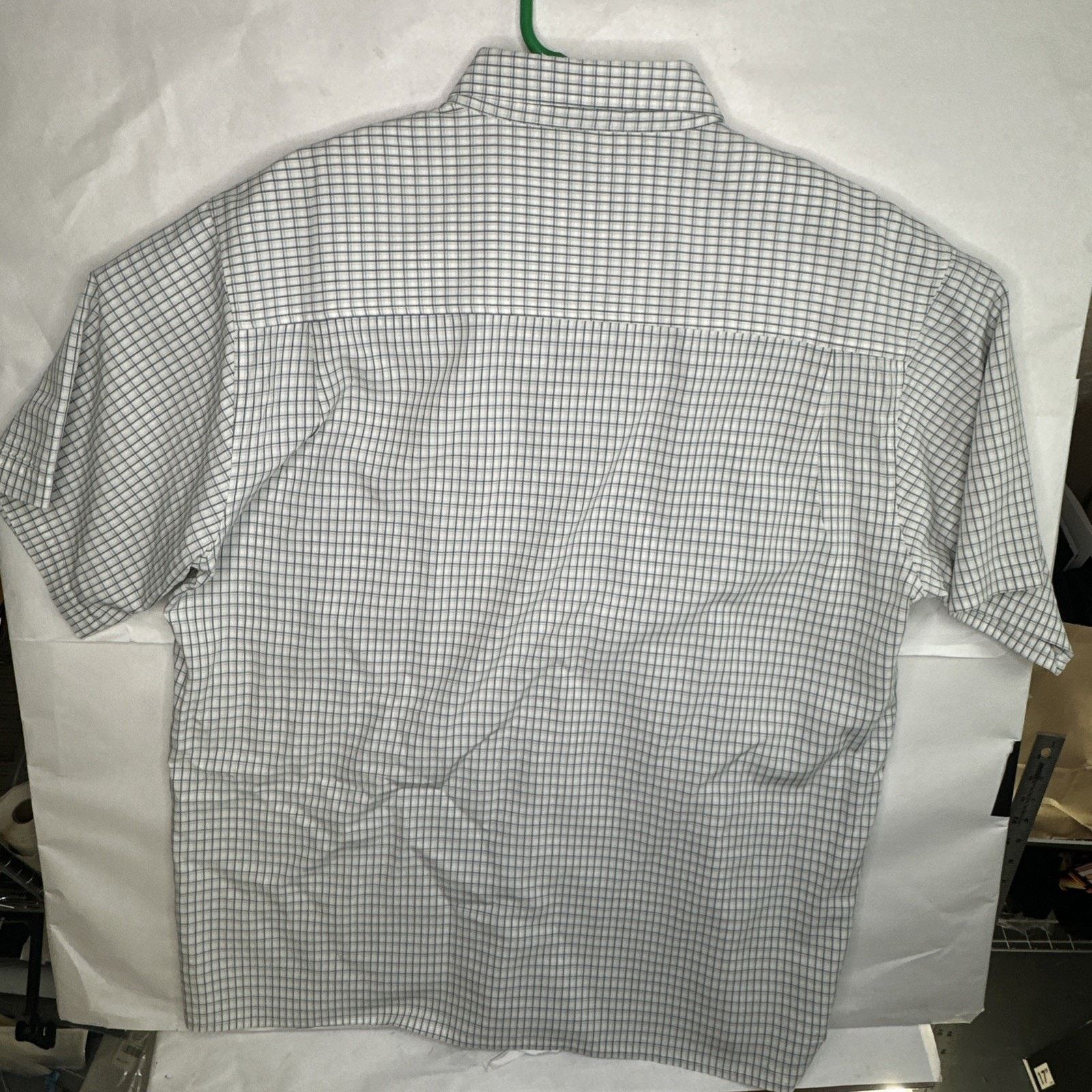 & Other Stories eighth Avenue Mens Large Plaid Flip Cuff Long Sleeve Button Size US XL / EU 56 / 4 - 5 Thumbnail